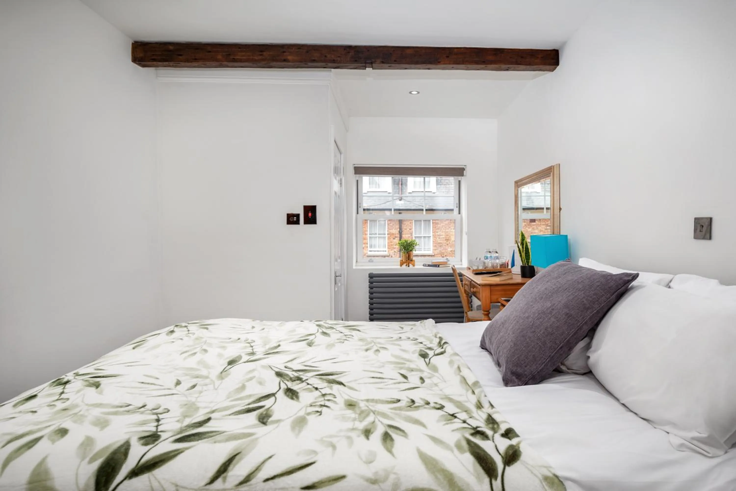 Bed in Serenity Guest House