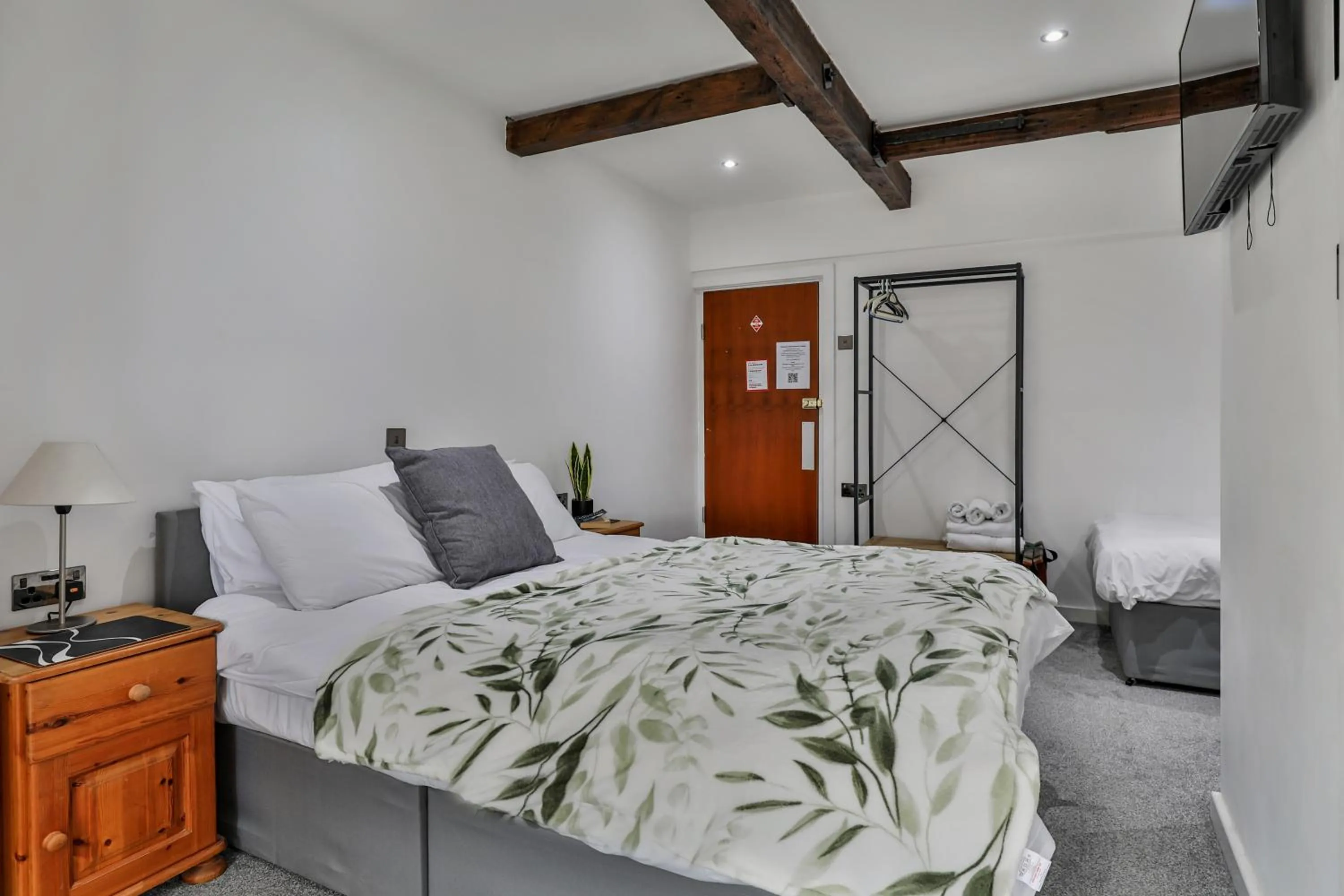 Bed in Serenity Guest House