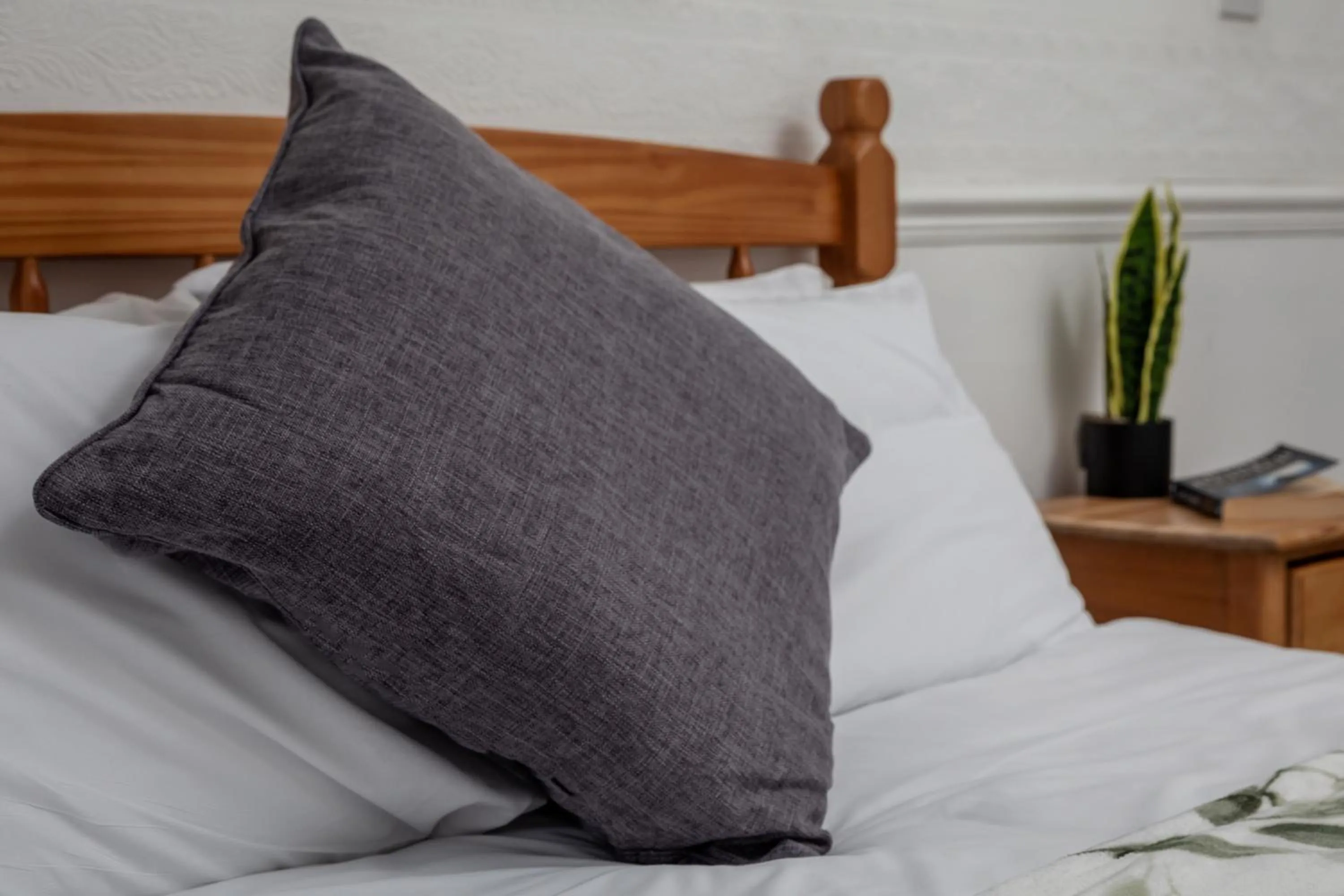 Bed in Serenity Guest House