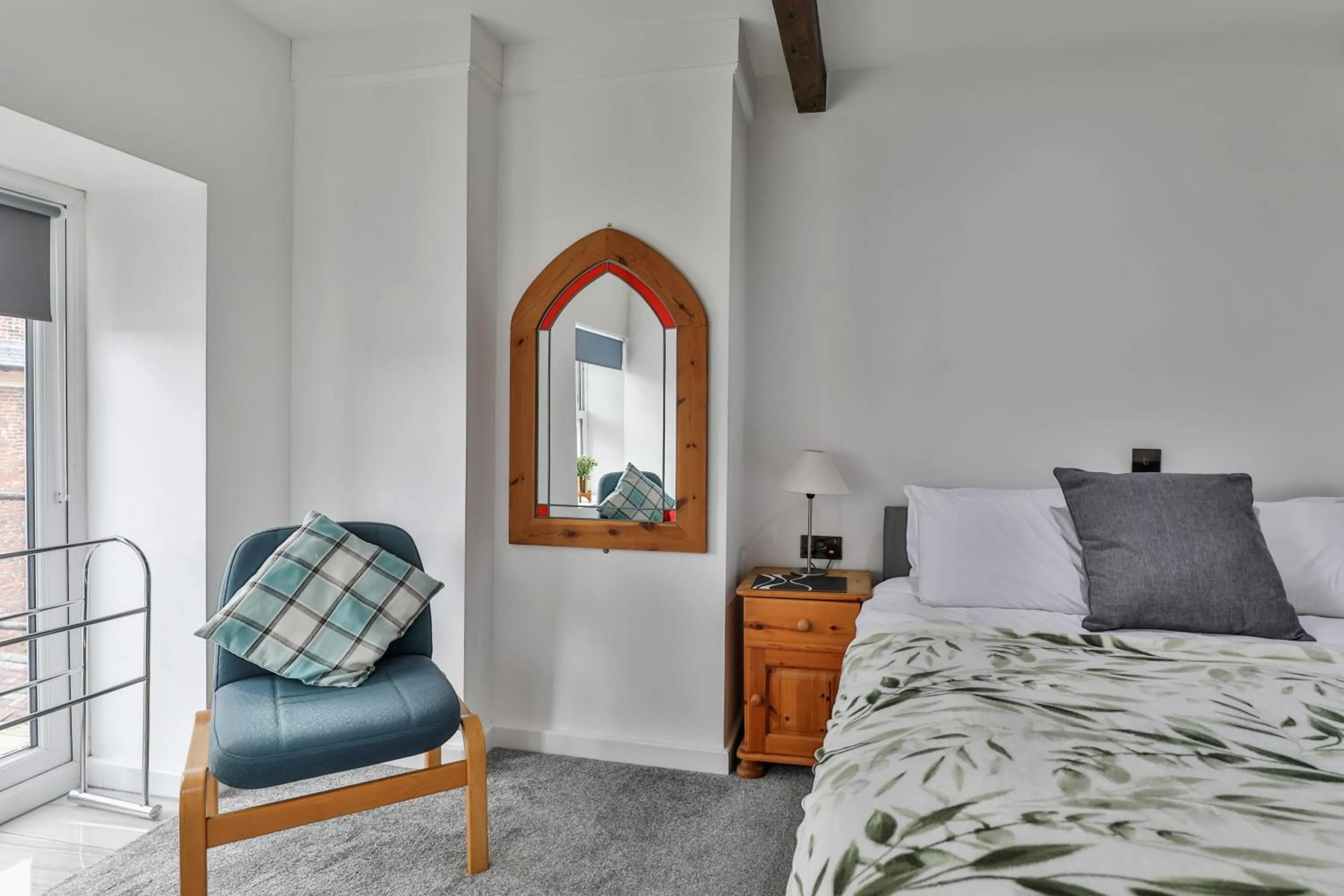 Bed in Serenity Guest House