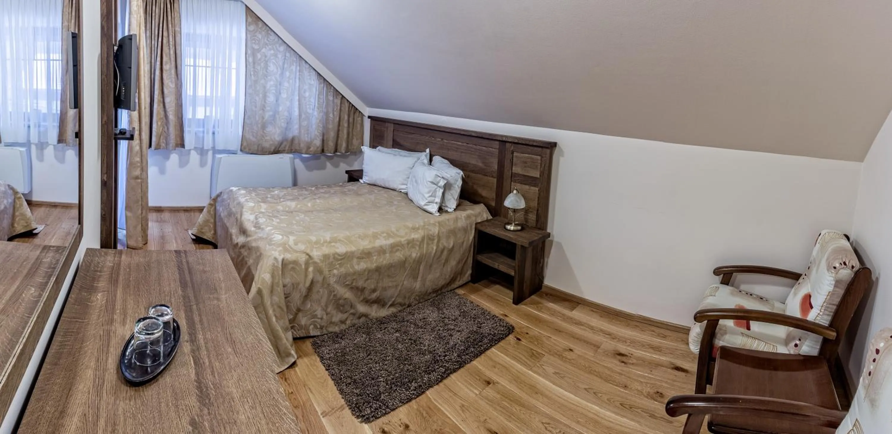 Bedroom, Bed in Pensiunea Görgő Panzió