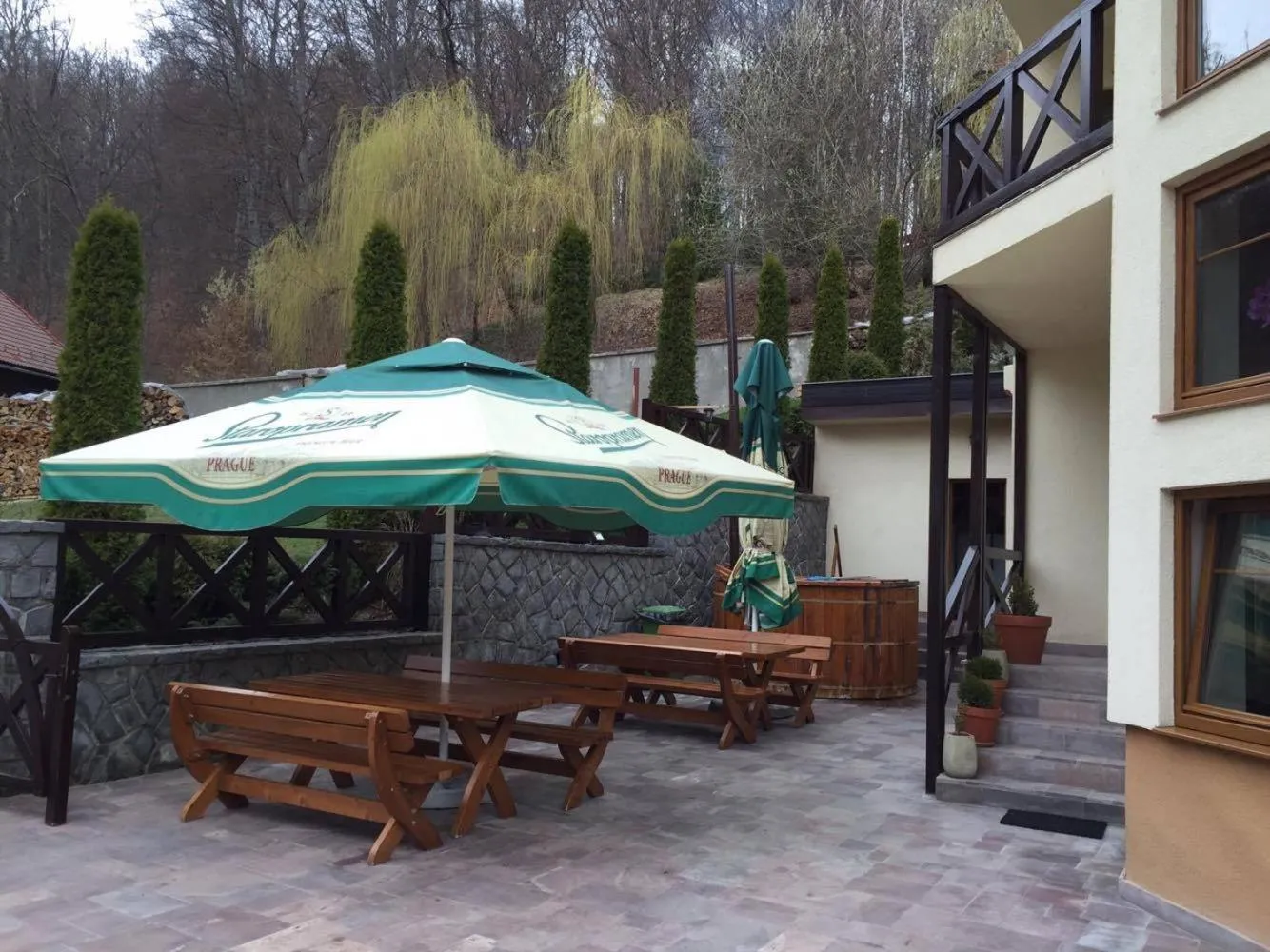 Hot Spring Bath in Pensiunea Görgő Panzió