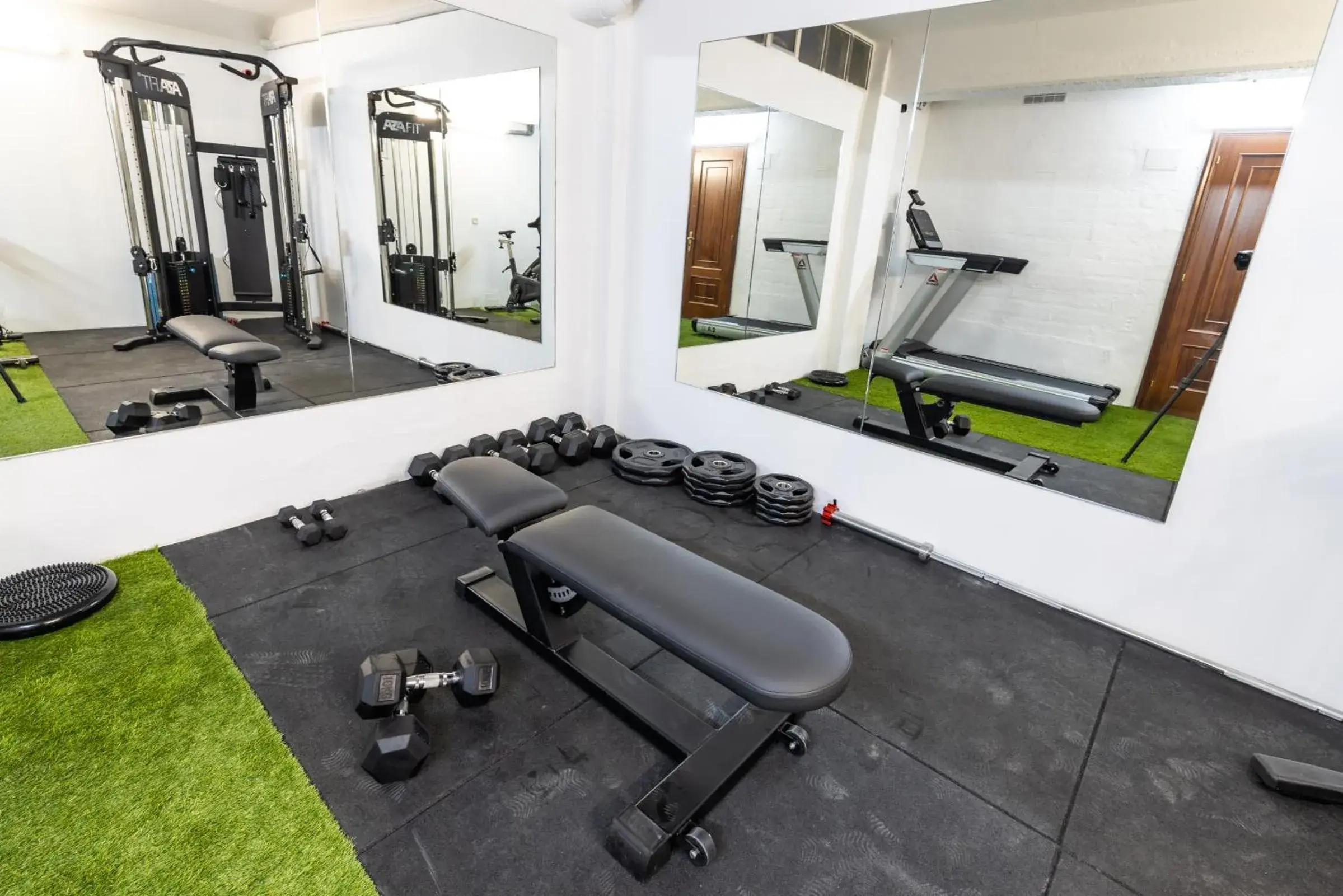 Fitness centre/facilities in Hotel Europa Fitness centre/facilities in Hotel Europa