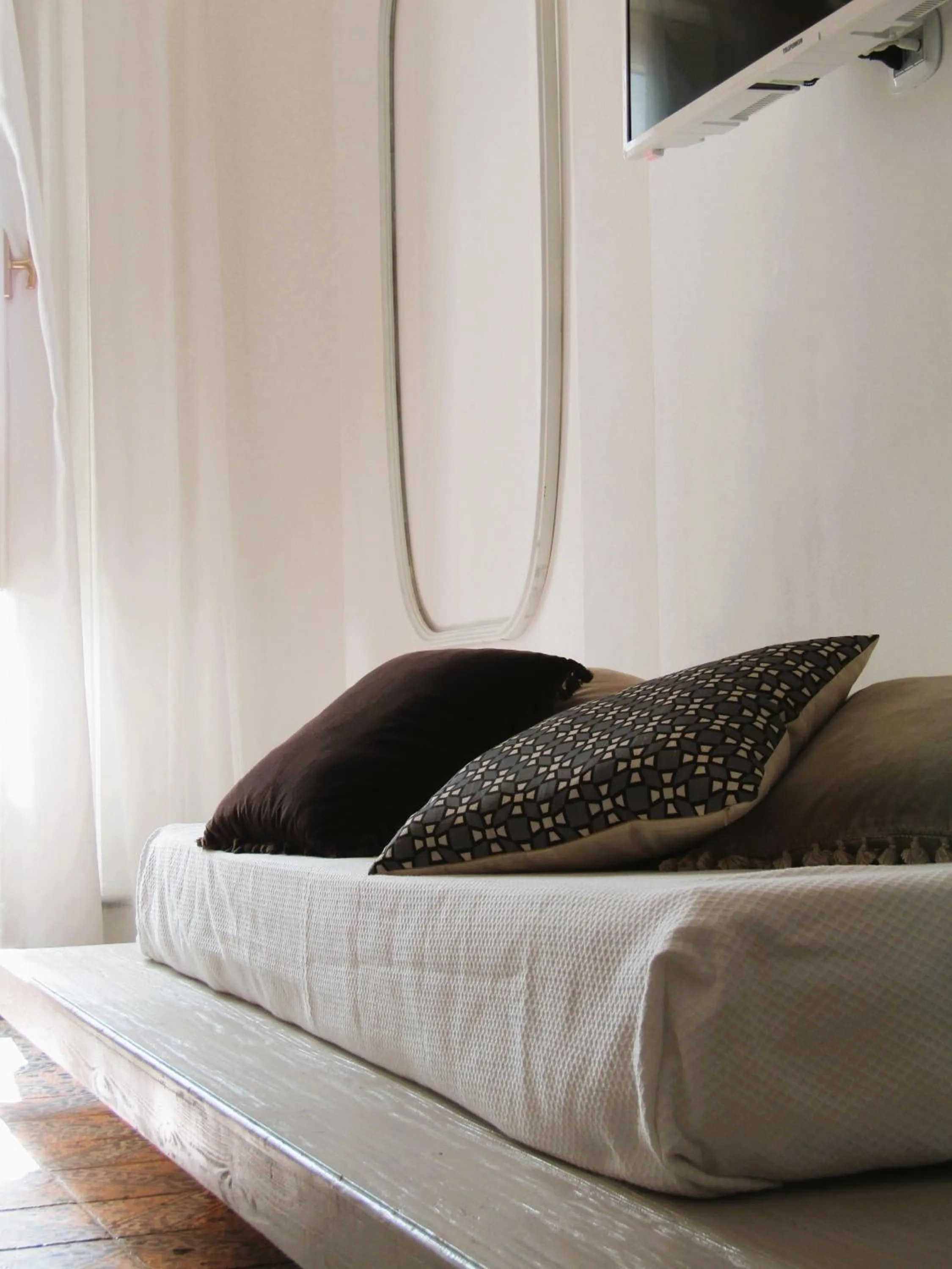 Bed in Palazzo Conti Camere & Suites