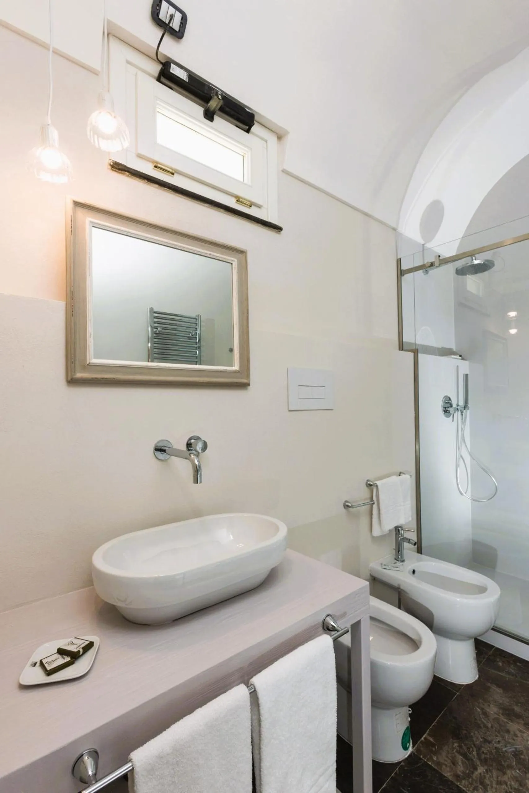 Shower in Palazzo Conti Camere & Suites