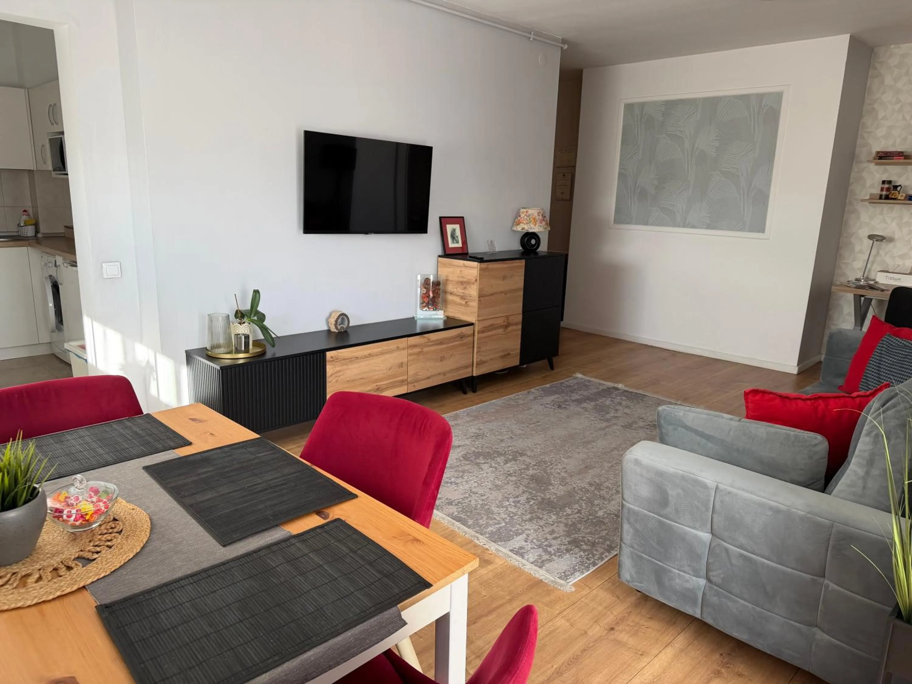 TV and multimedia in City Apartment Dorobantilor