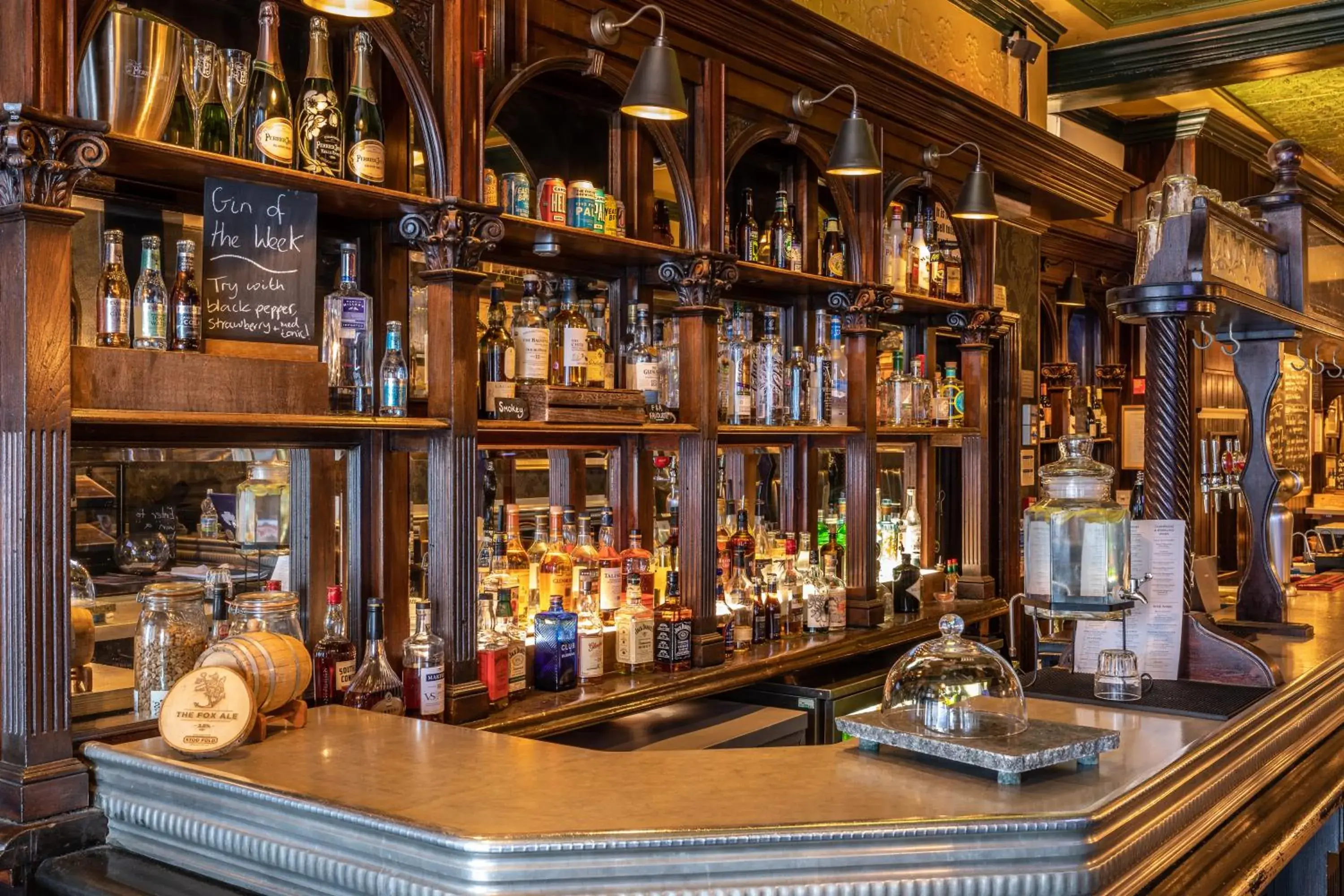 Lounge or bar in Fox and Anchor Lounge or bar in Fox and Anchor