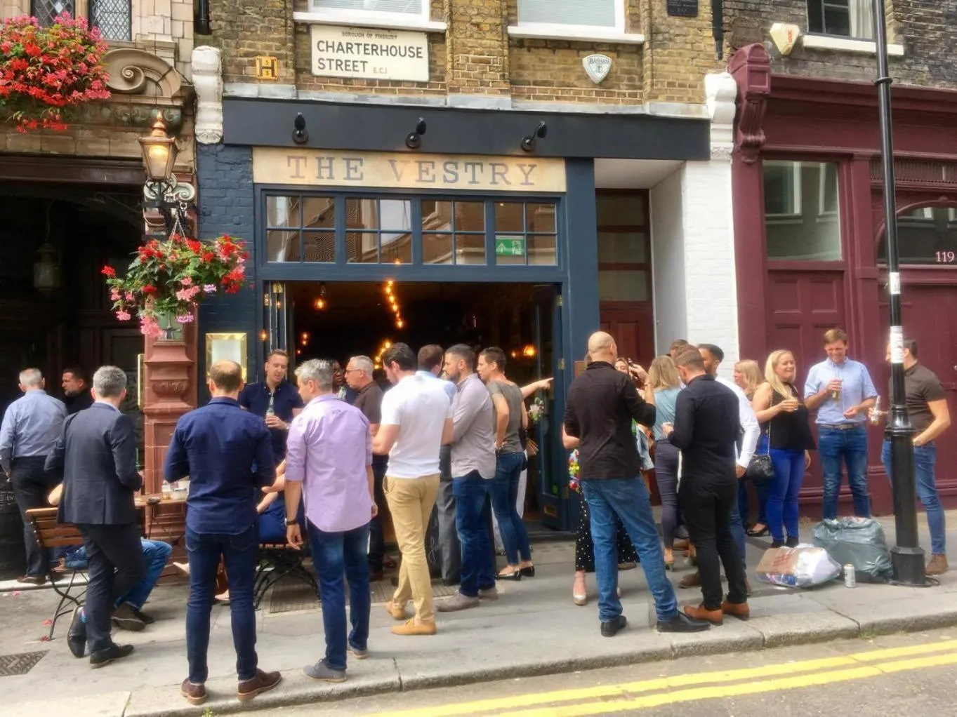 Lounge or bar in Fox and Anchor