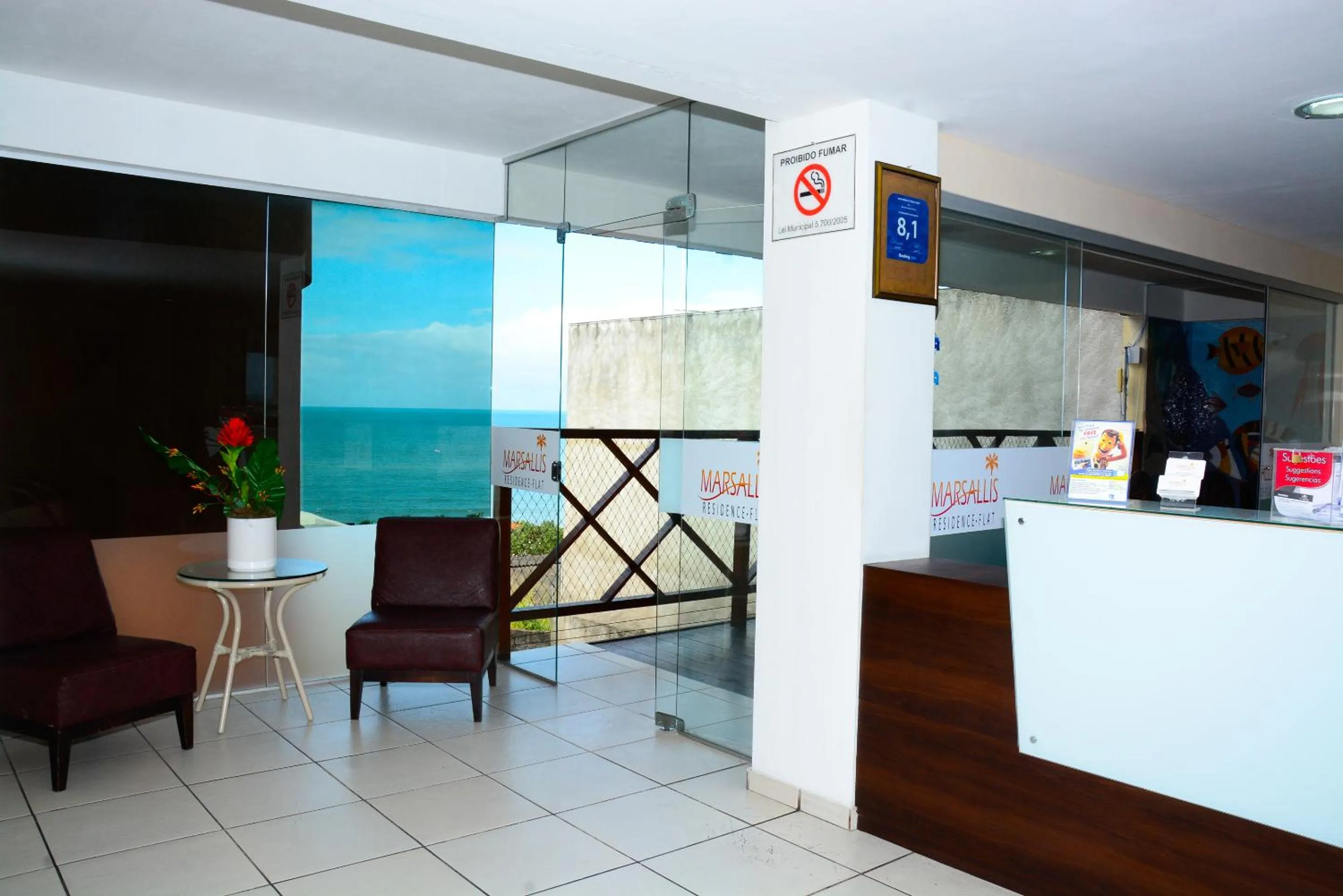 Lobby or reception in Marsallis Praia Hotel | Praia de Ponta Negra