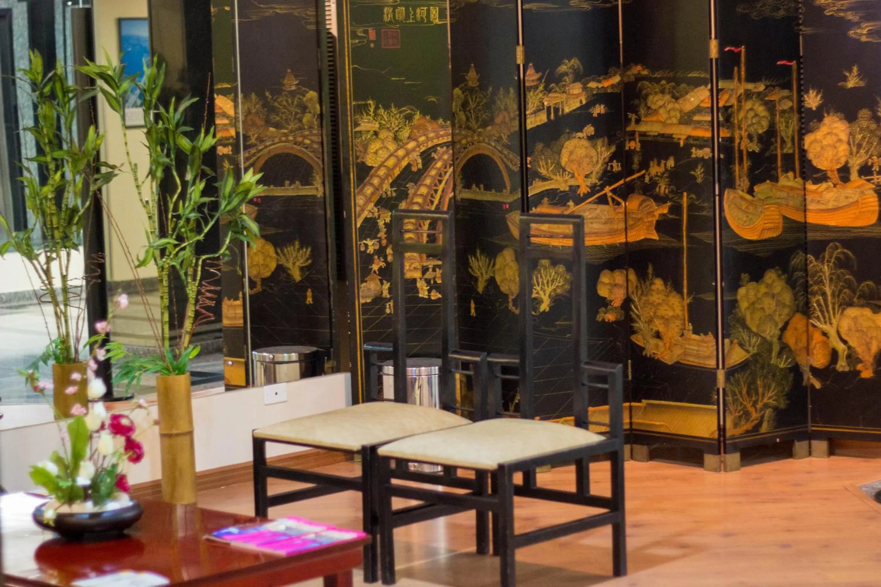 Decorative detail in Hotel Nikko