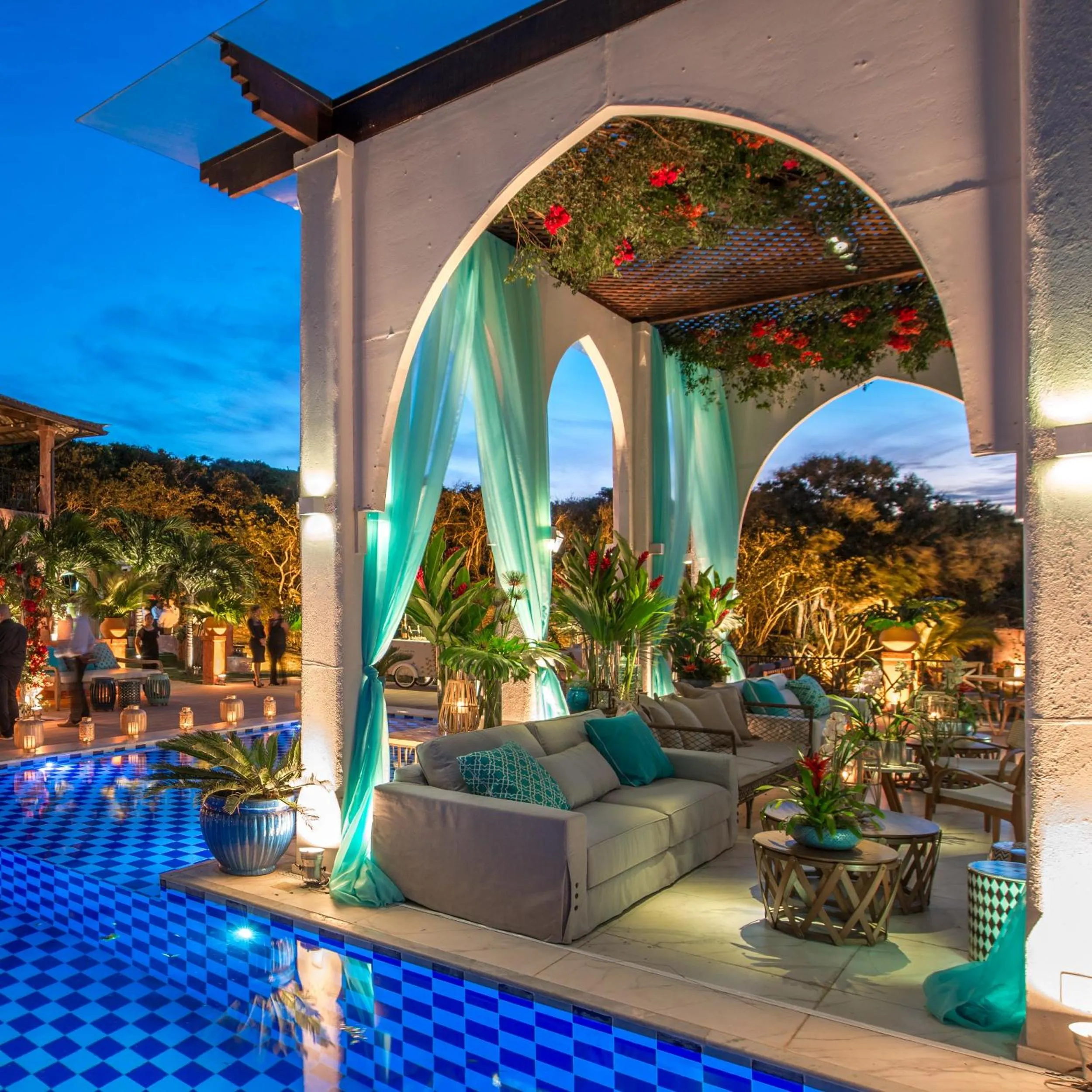 Patio in Pedra da Laguna Boutique Hotel SPA