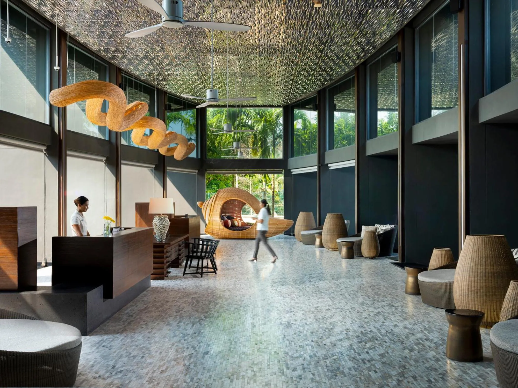 Lobby or reception in The ShellSea Krabi I Luxury Beach Front Resort & Pool Villa