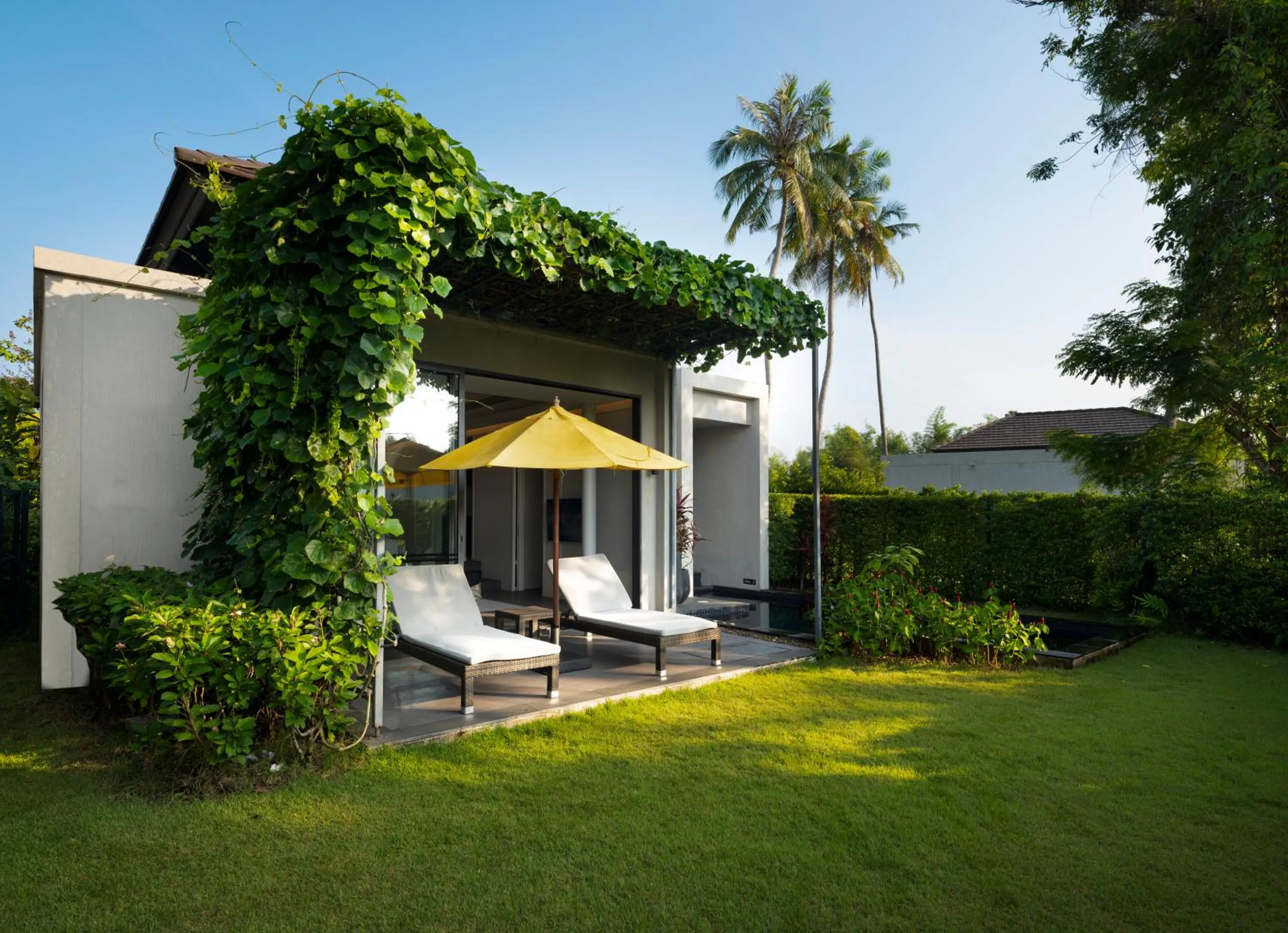 Balcony/Terrace in The ShellSea Krabi I Luxury Beach Front Resort & Pool Villa