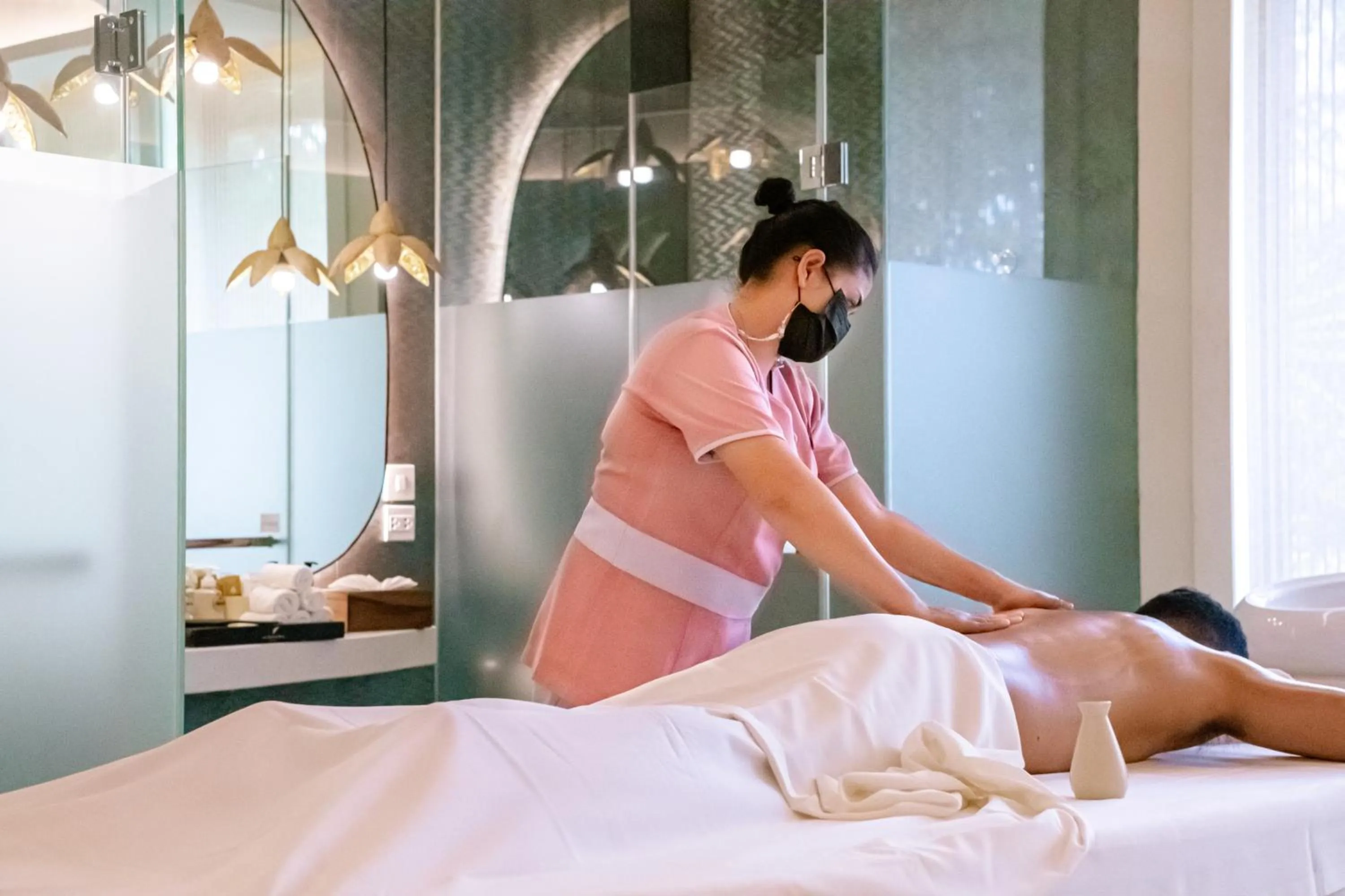 Spa and wellness centre/facilities in The ShellSea Krabi I Luxury Beach Front Resort & Pool Villa