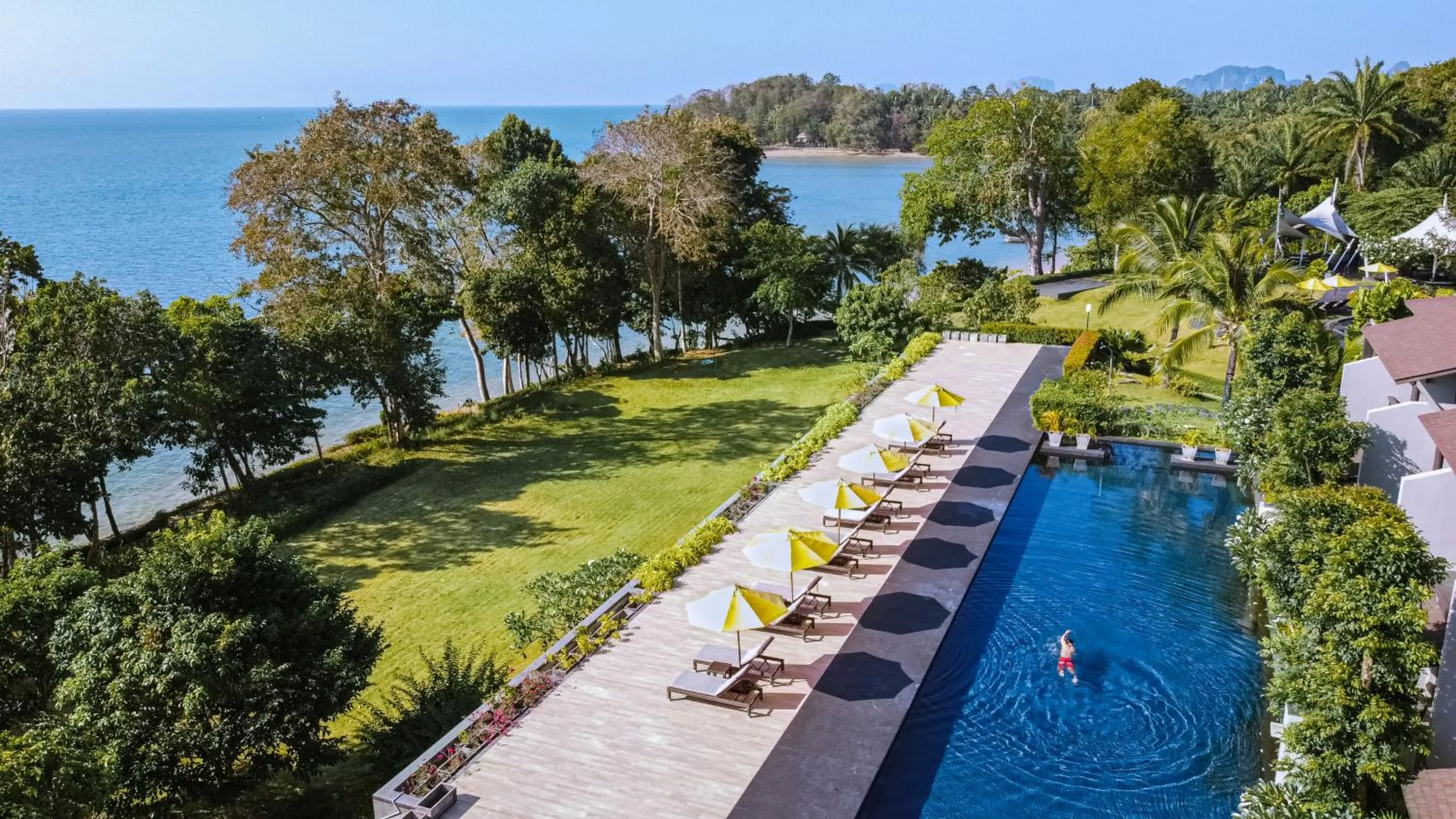 Swimming pool in The ShellSea Krabi I Luxury Beach Front Resort & Pool Villa