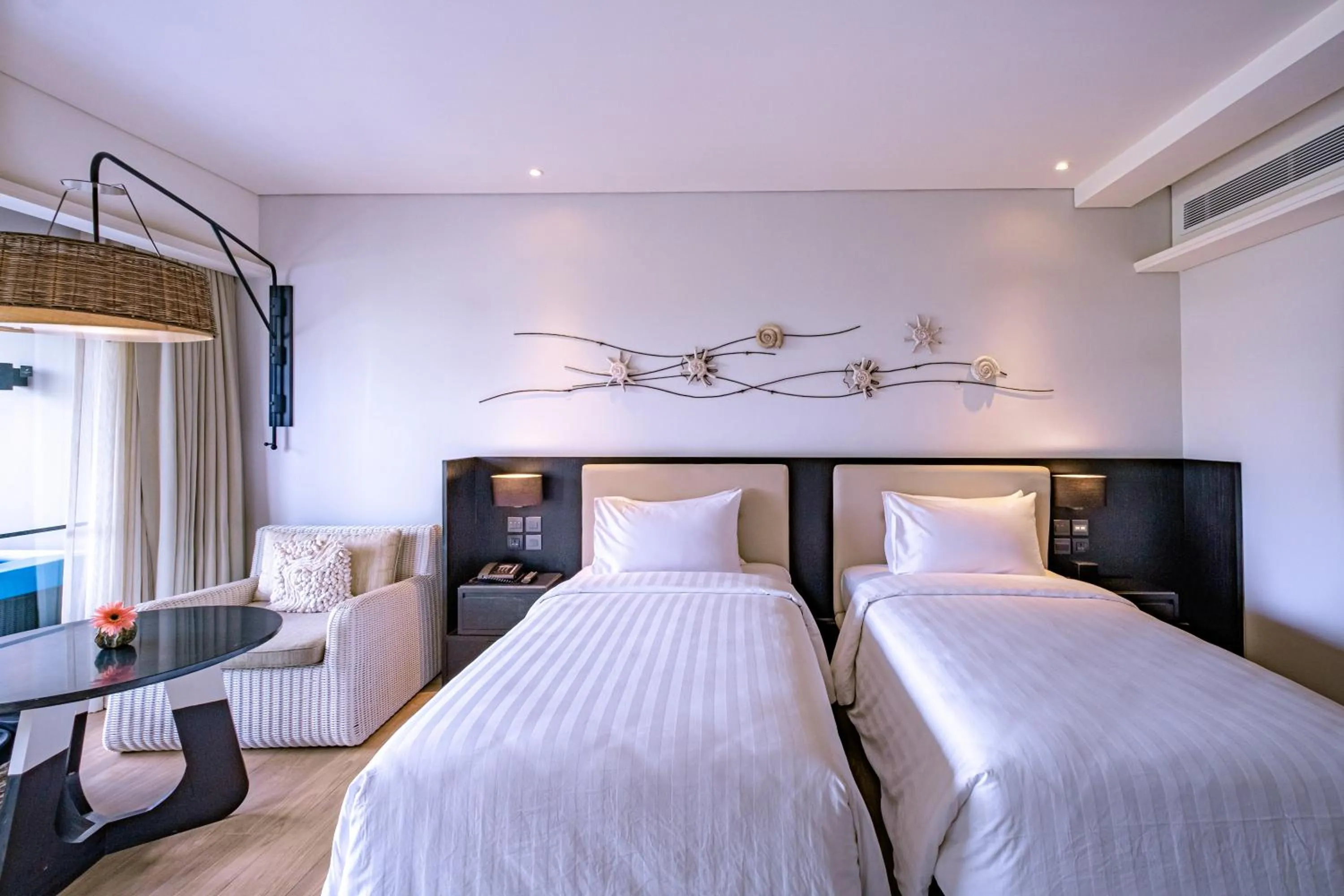 Bedroom, Bed in The ShellSea Krabi I Luxury Beach Front Resort & Pool Villa