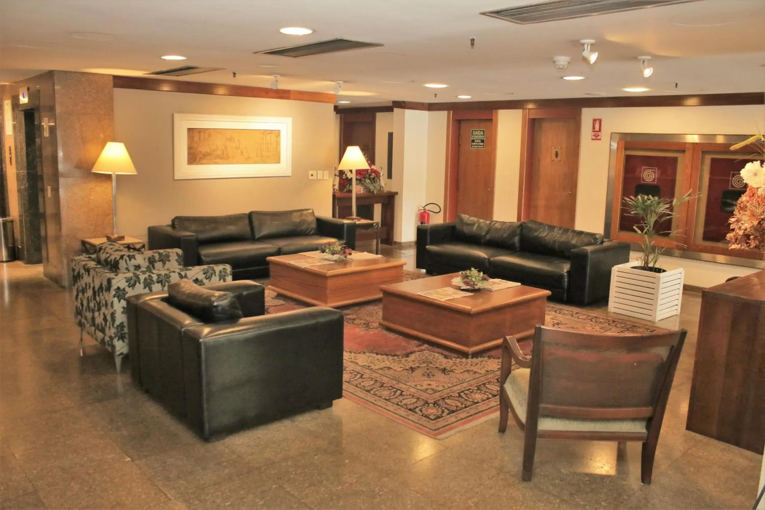 Lobby or reception in Continental Porto Alegre by Samba Lobby or reception in Continental Porto Alegre by Samba