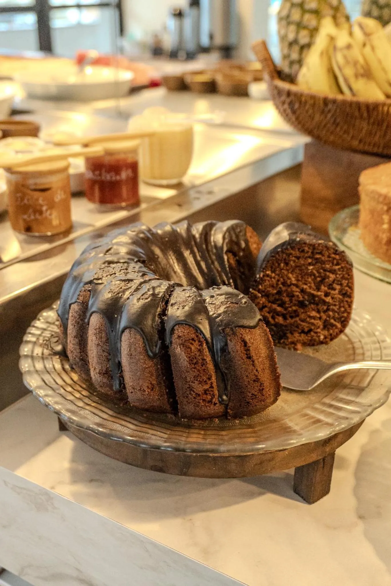 Buffet breakfast in D8 Hotel