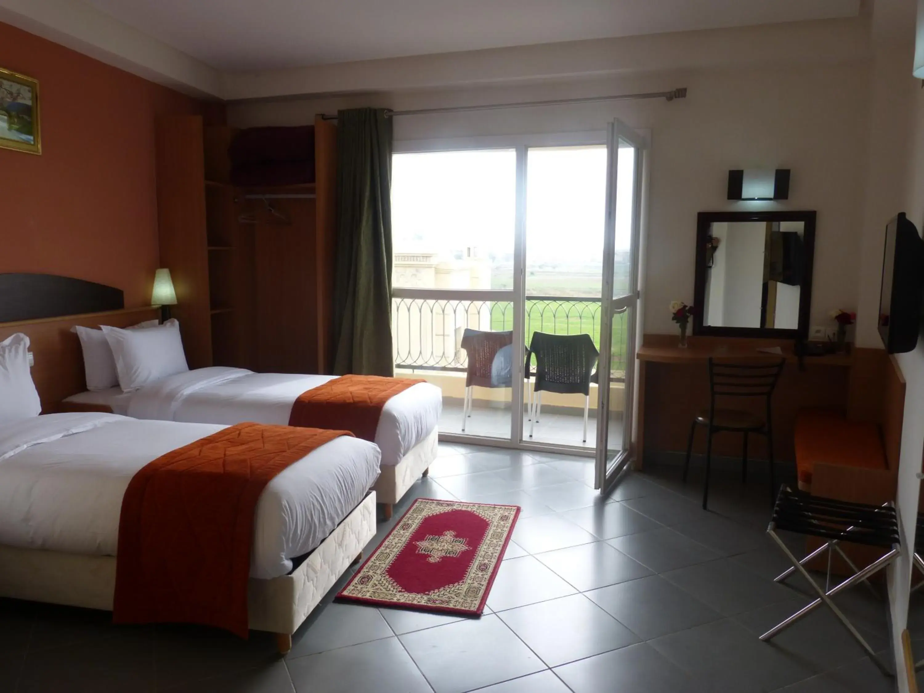 Twin Room with Balcony - single occupancy in Hotel Arena Fes Twin Room with Balcony - single occupancy in Hotel Arena Fes