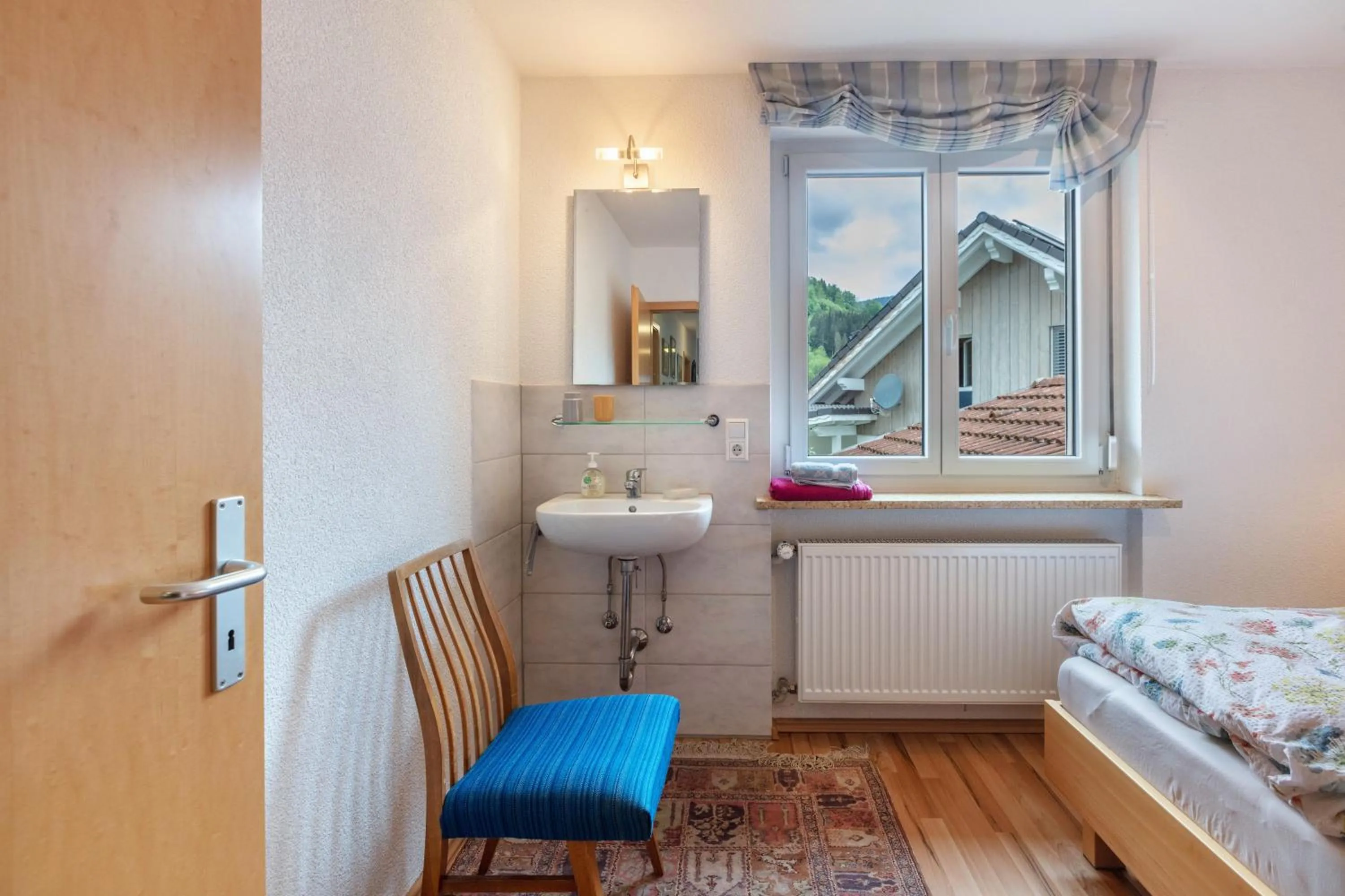 Living room, Bed in Haus Michler