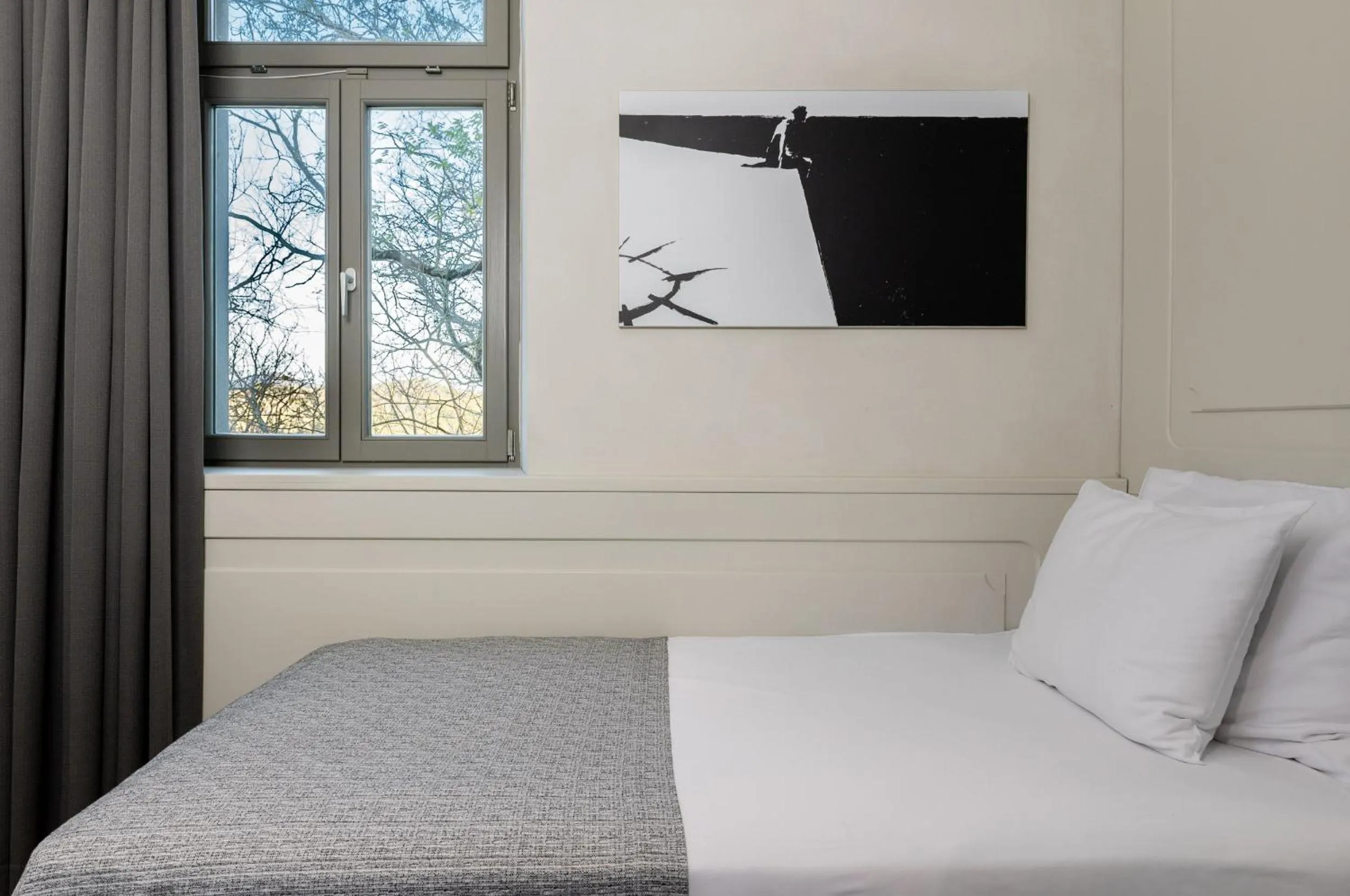 Bed in Hotel Peteani