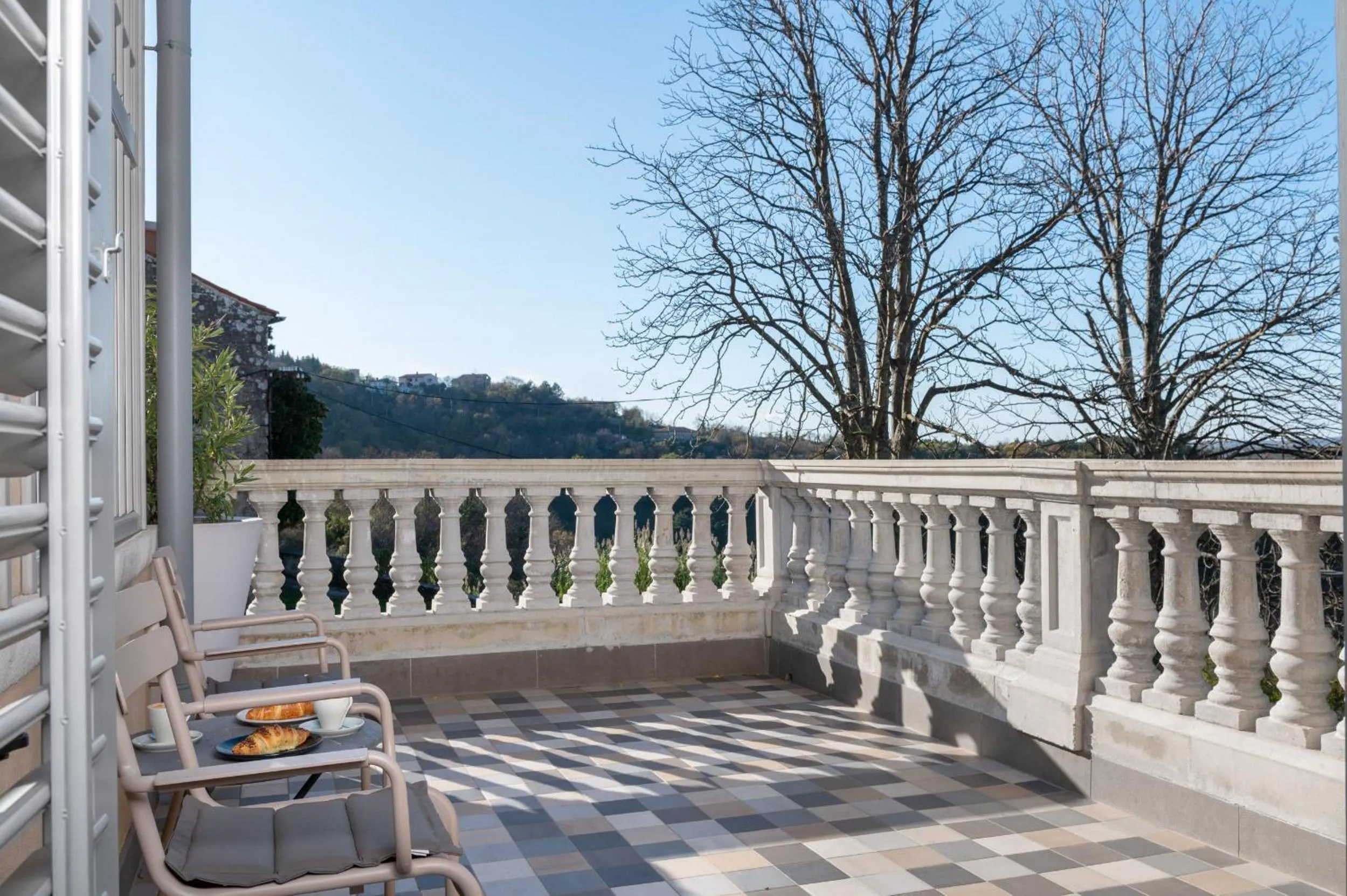Balcony/Terrace in Hotel Peteani