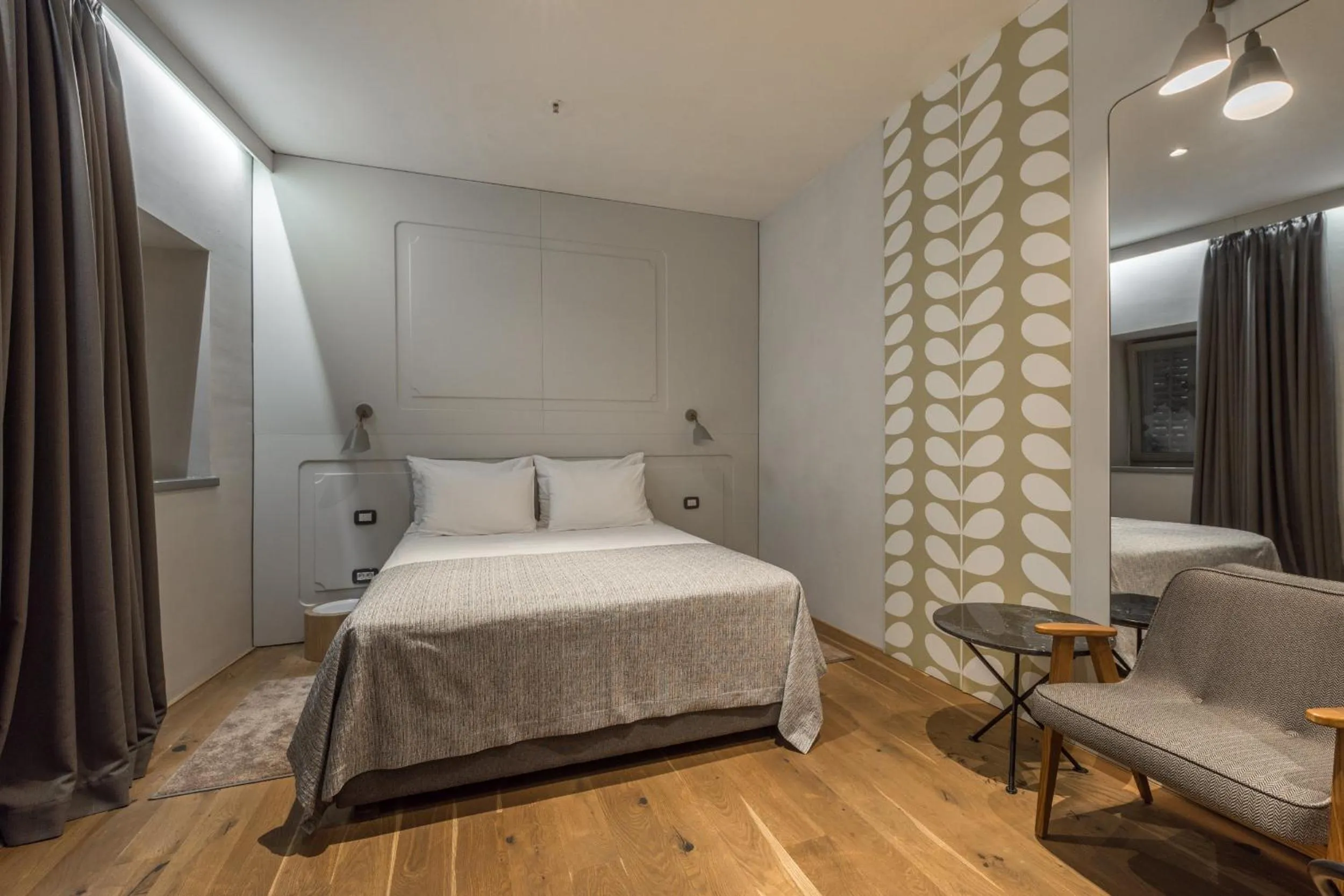 Bed in Hotel Peteani