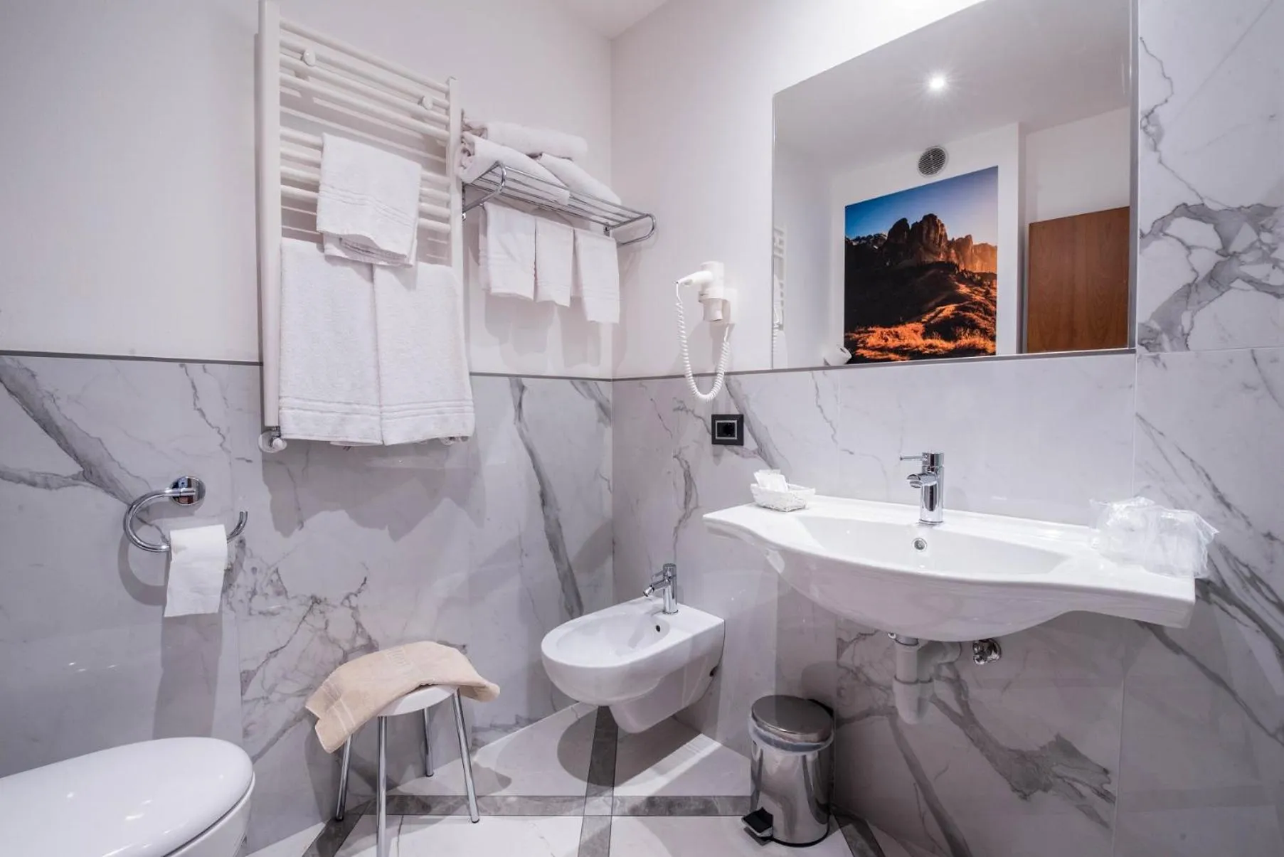 Bathroom in Hotel Moena