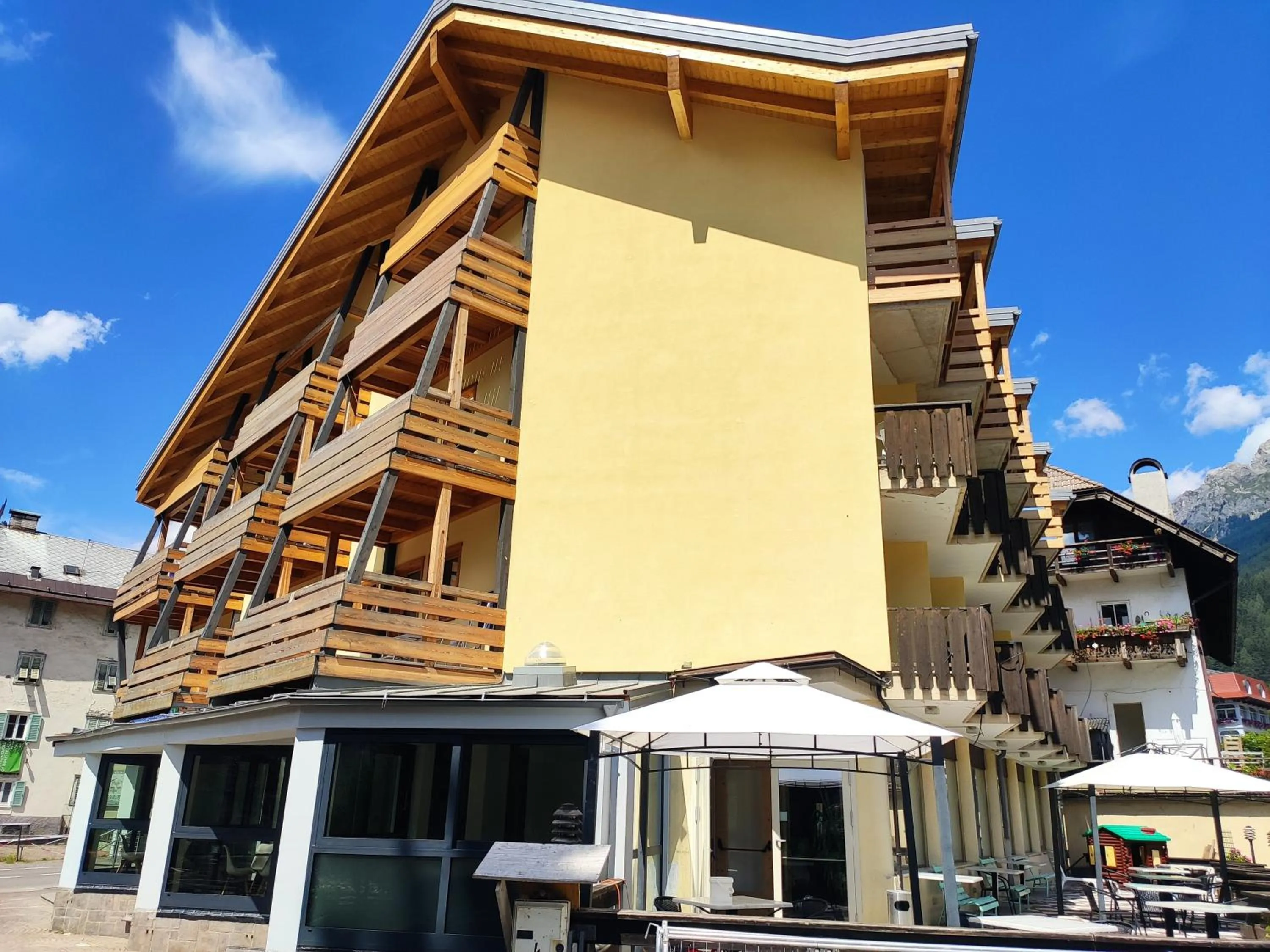 Property building in Hotel Moena