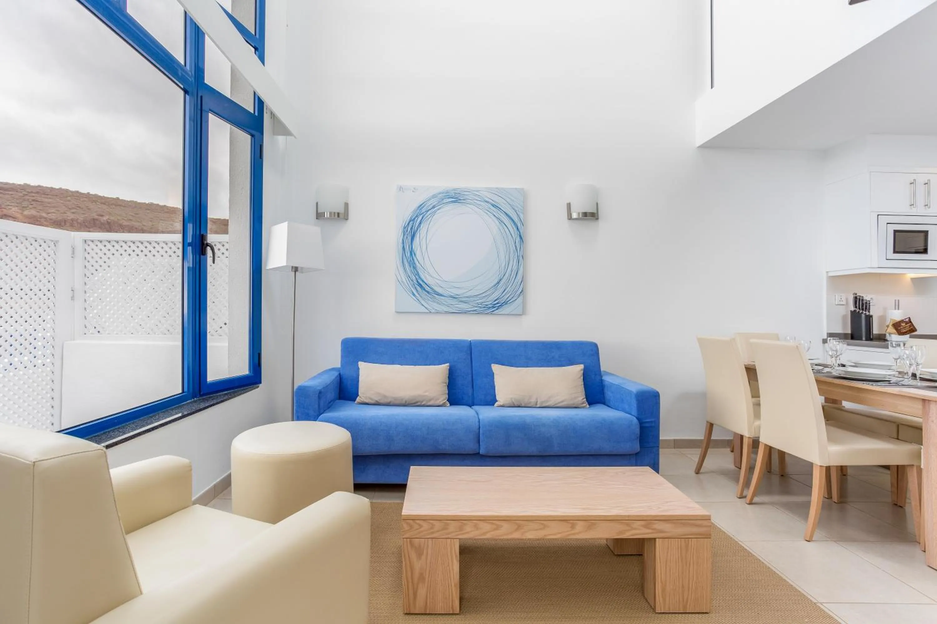 Living room in Club Cala Blanca