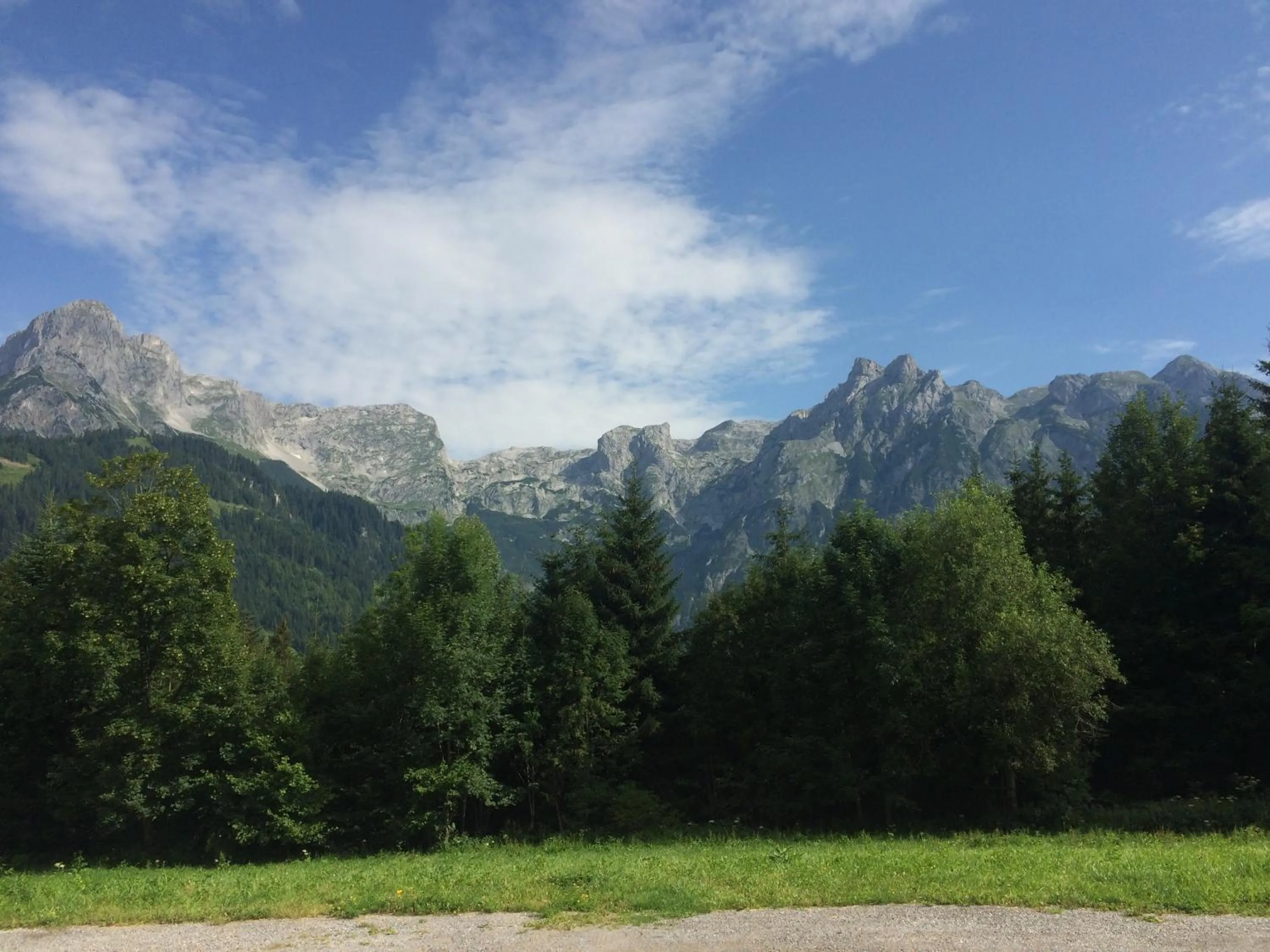 Natural landscape in Gasthof Tennenblick