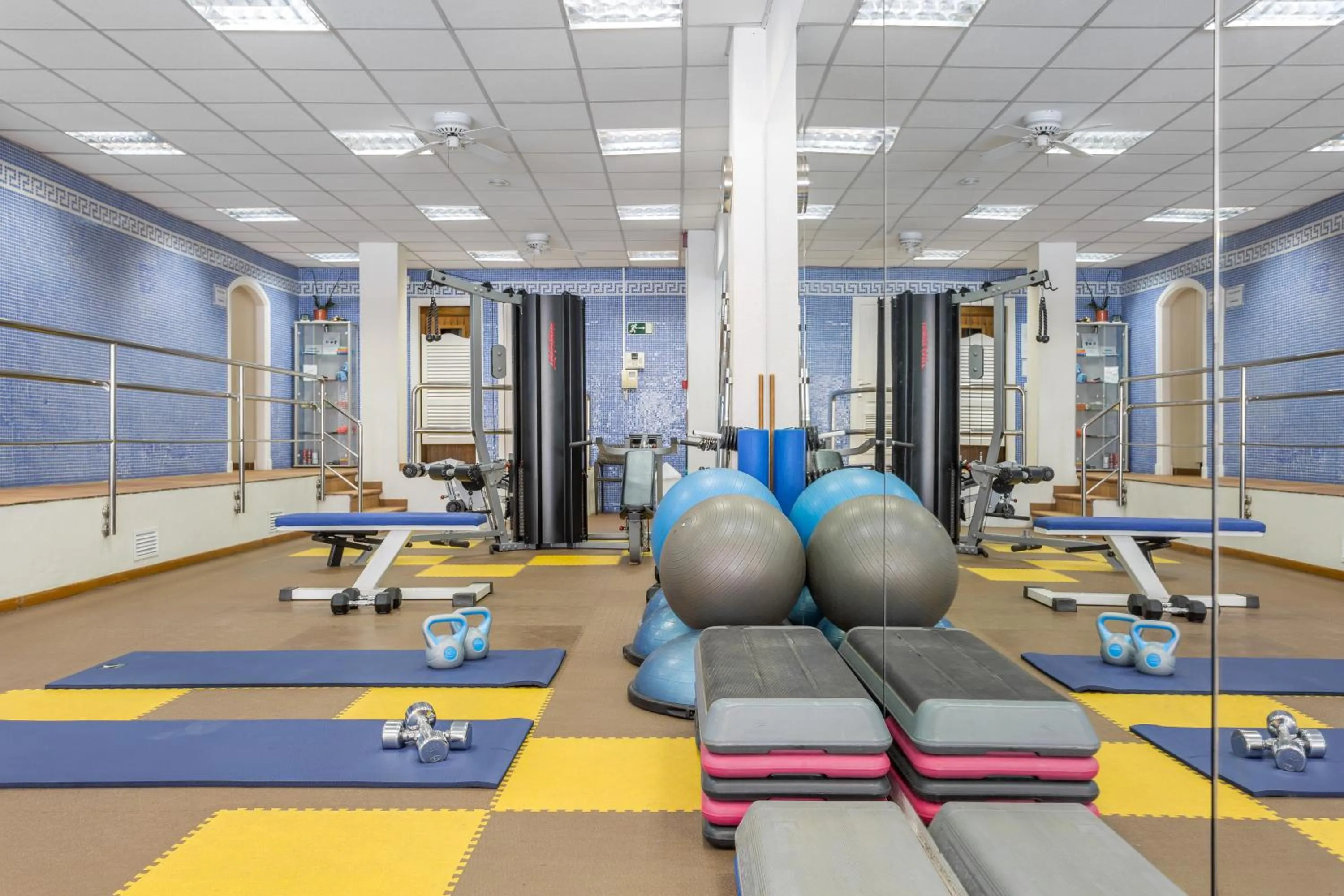 Fitness centre/facilities in Royal Oasis Club at Pueblo Quinta