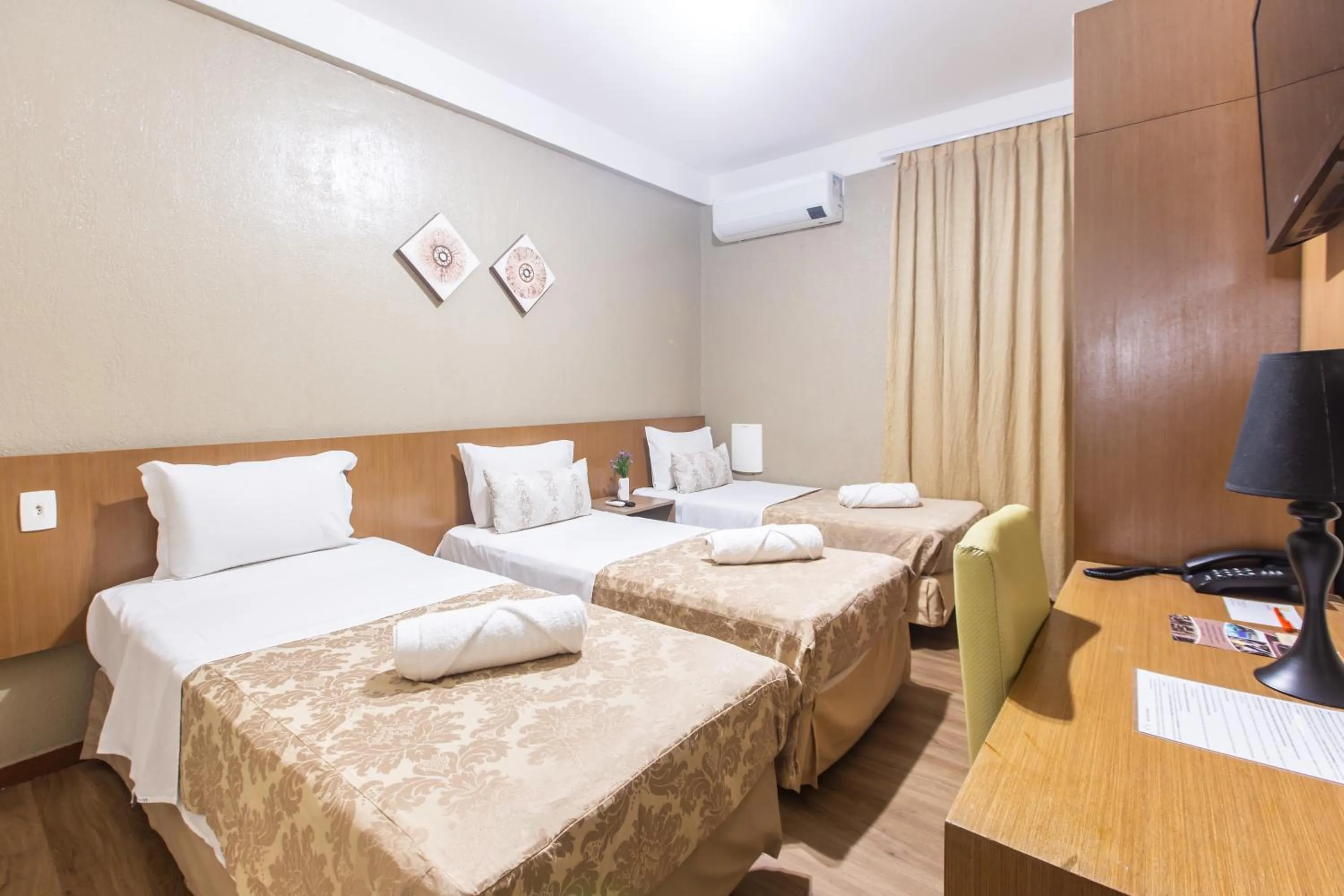 Bed in Amuarama Hotel