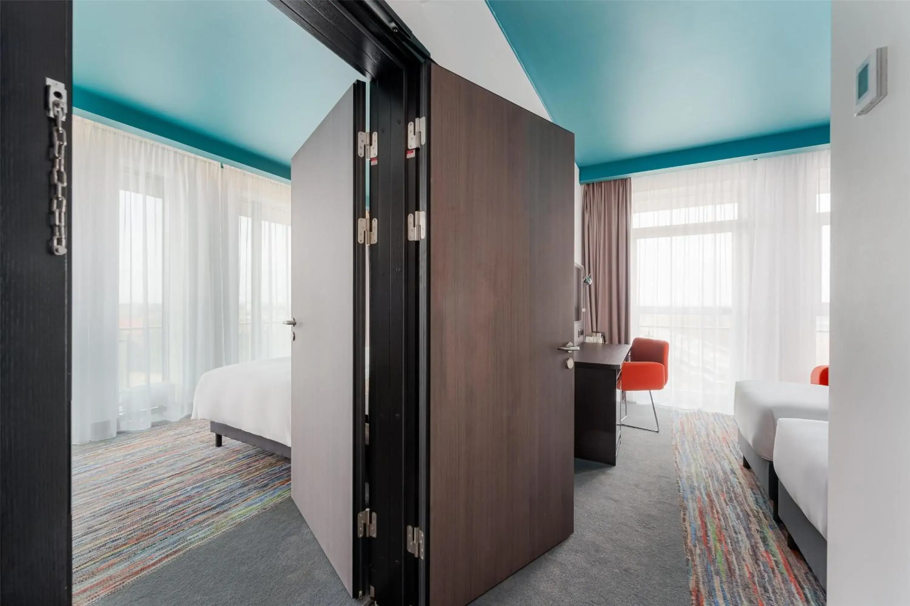 Bedroom, Bed in Park Inn by Radisson Riga Valdemara Bedroom, Bed in Park Inn by Radisson Riga Valdemara