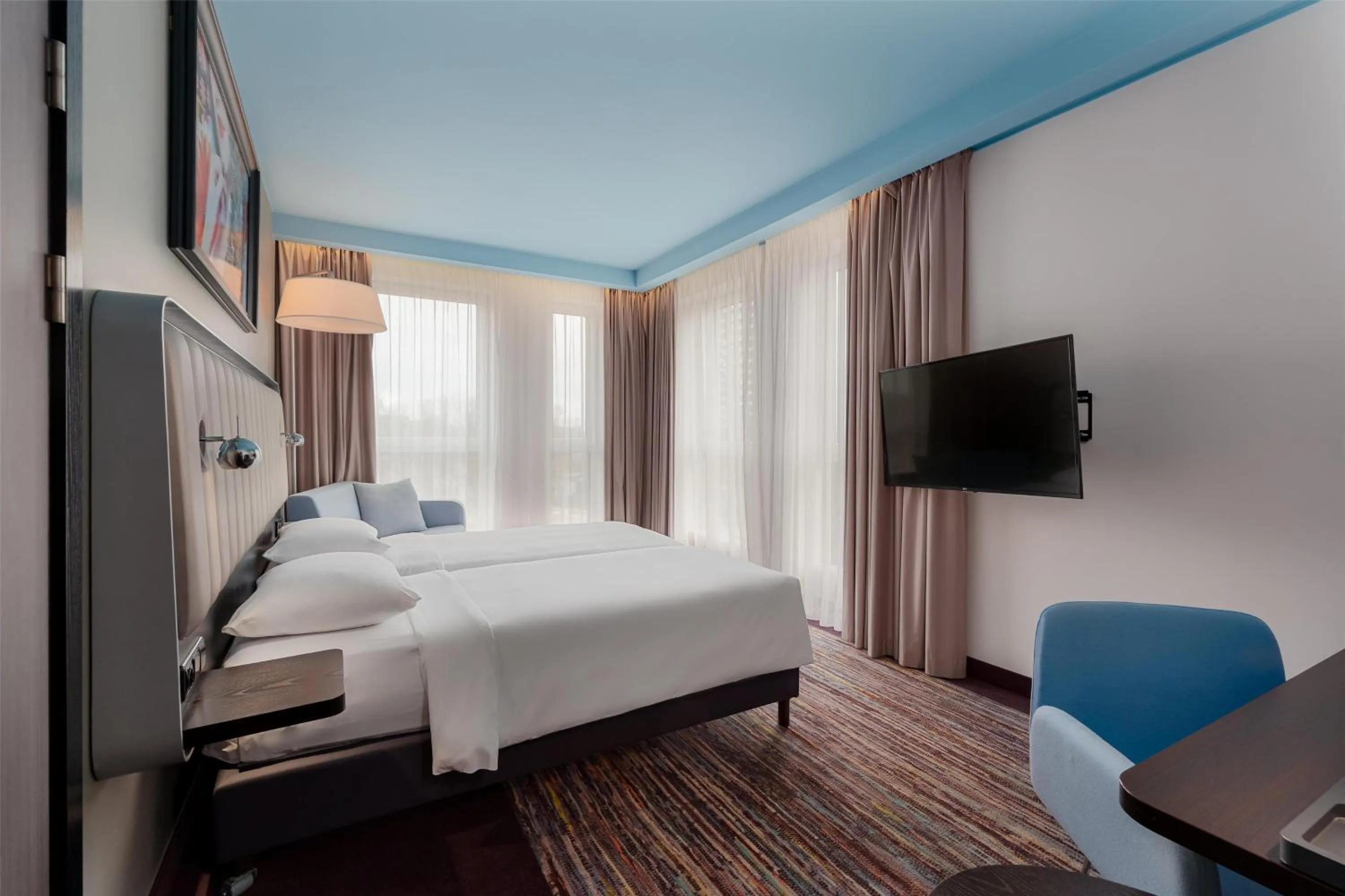 Bedroom, Bed in Park Inn by Radisson Riga Valdemara