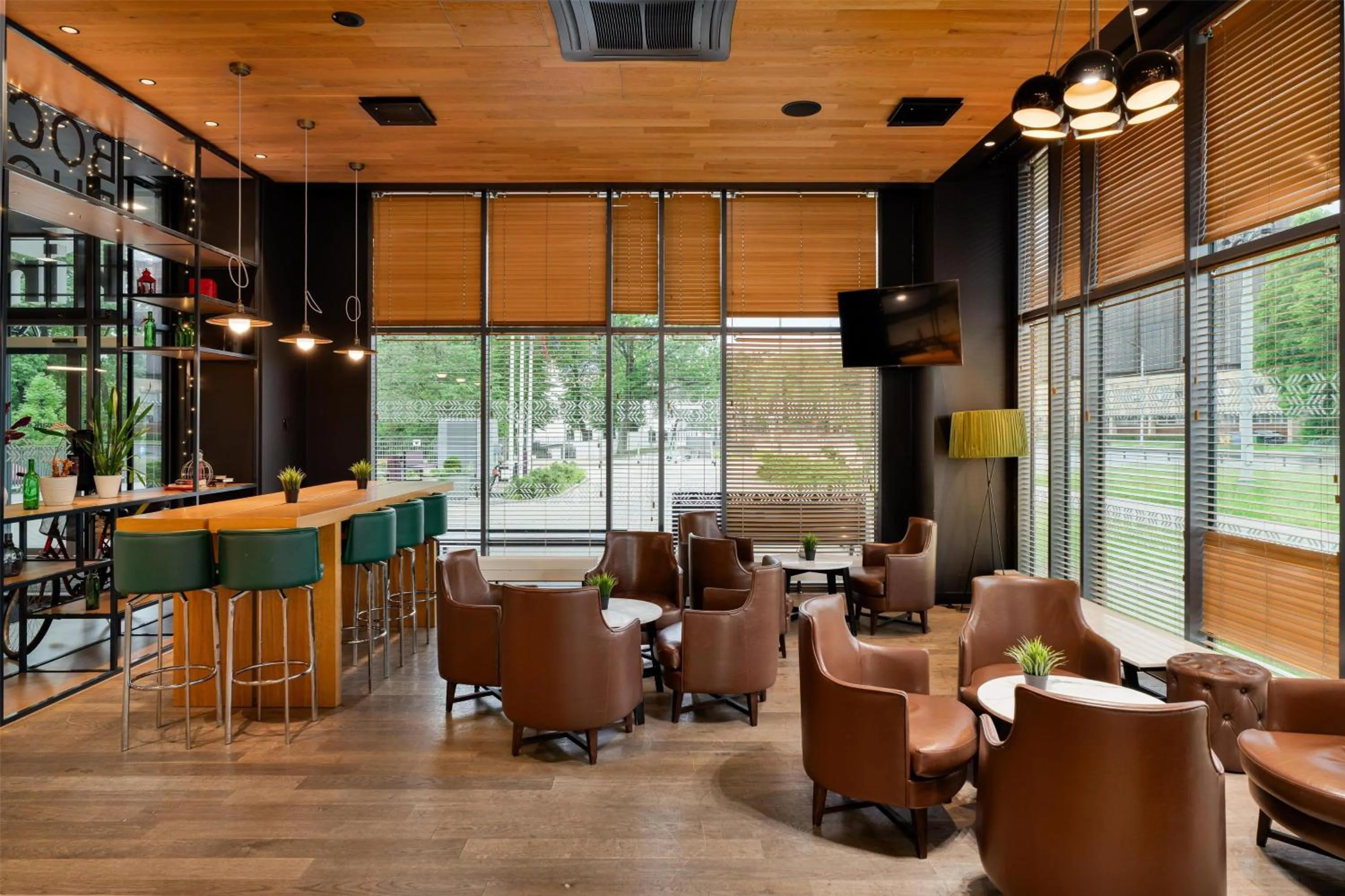 Lounge or bar in Park Inn by Radisson Riga Valdemara