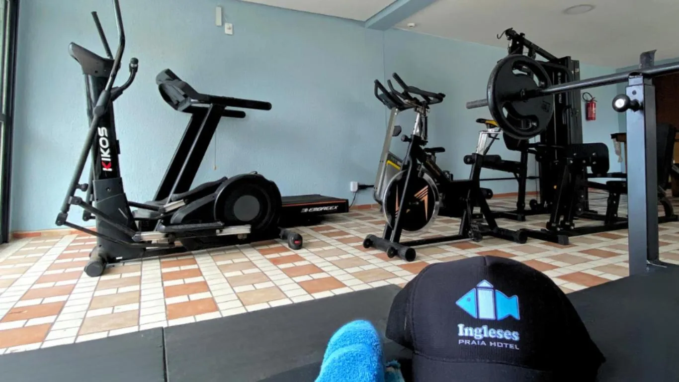 Fitness centre/facilities in Ingleses Praia Hotel