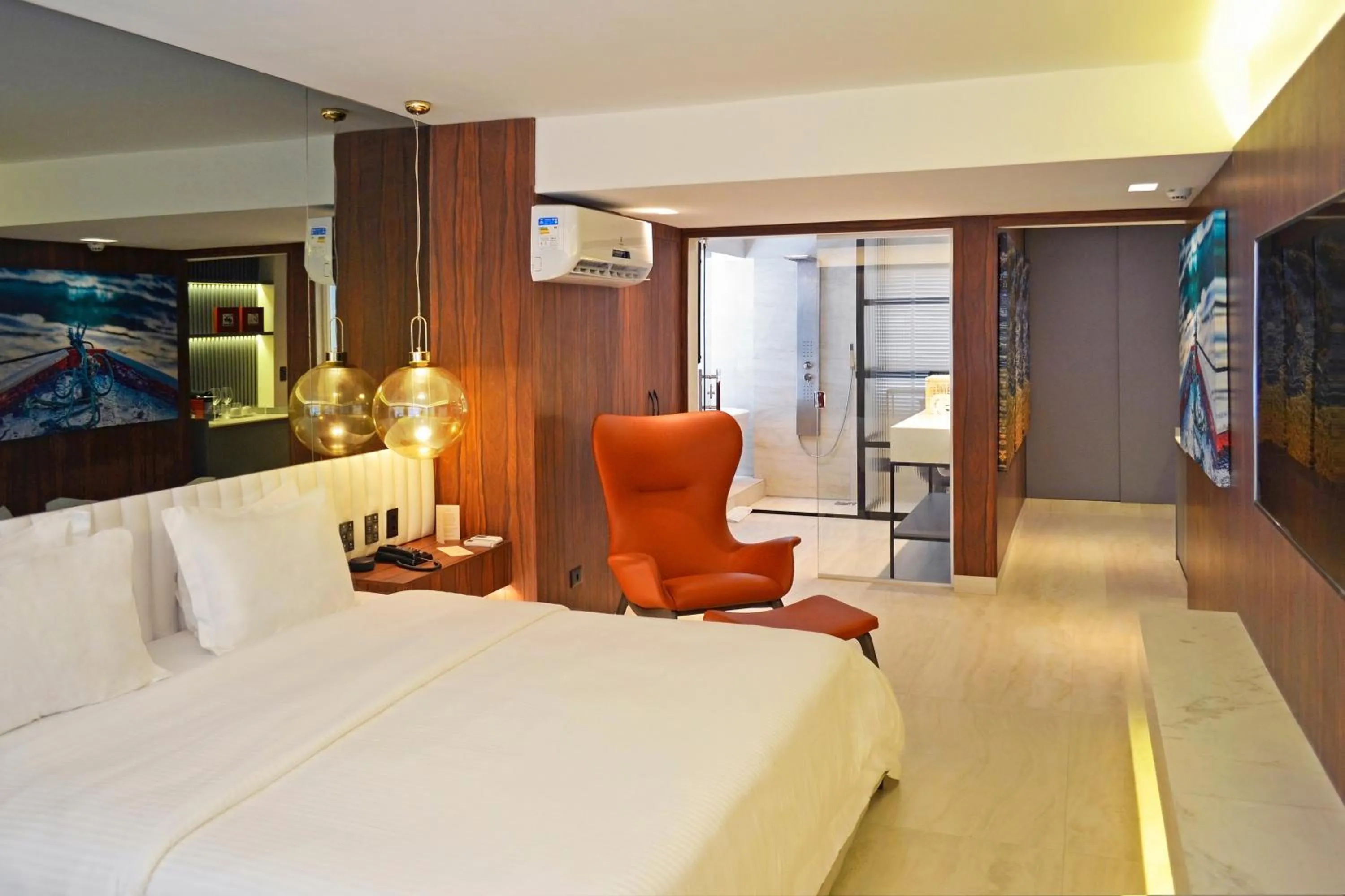 Bedroom in Seara Praia Hotel