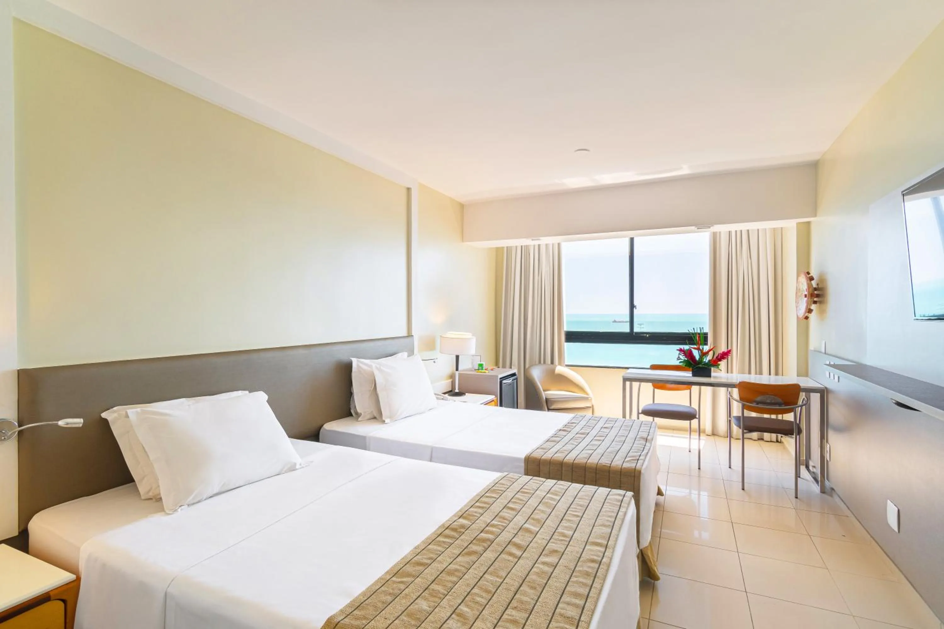 Bed in Seara Praia Hotel