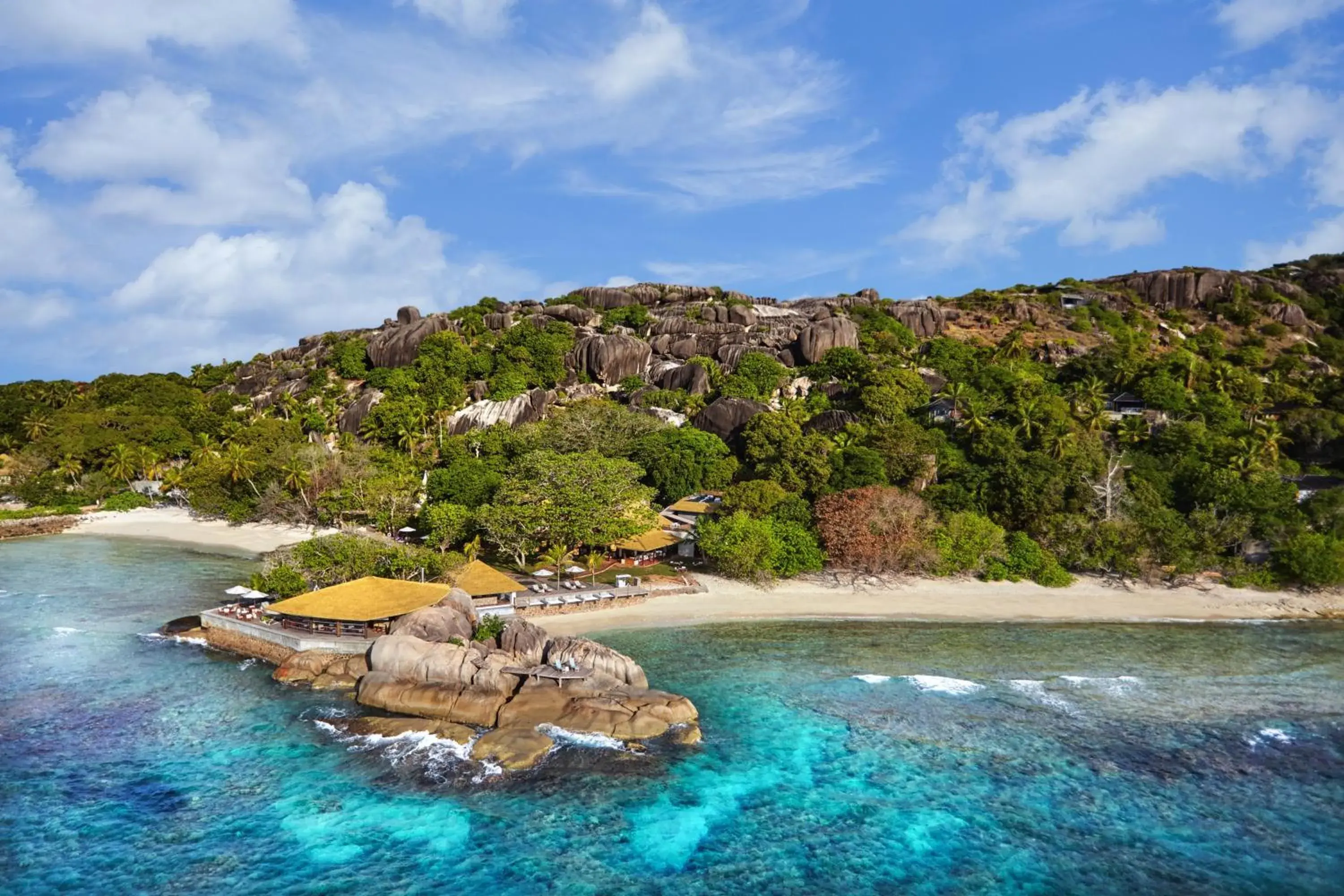 Property building in Six Senses Zil Pasyon, Seychelles Property building in Six Senses Zil Pasyon, Seychelles