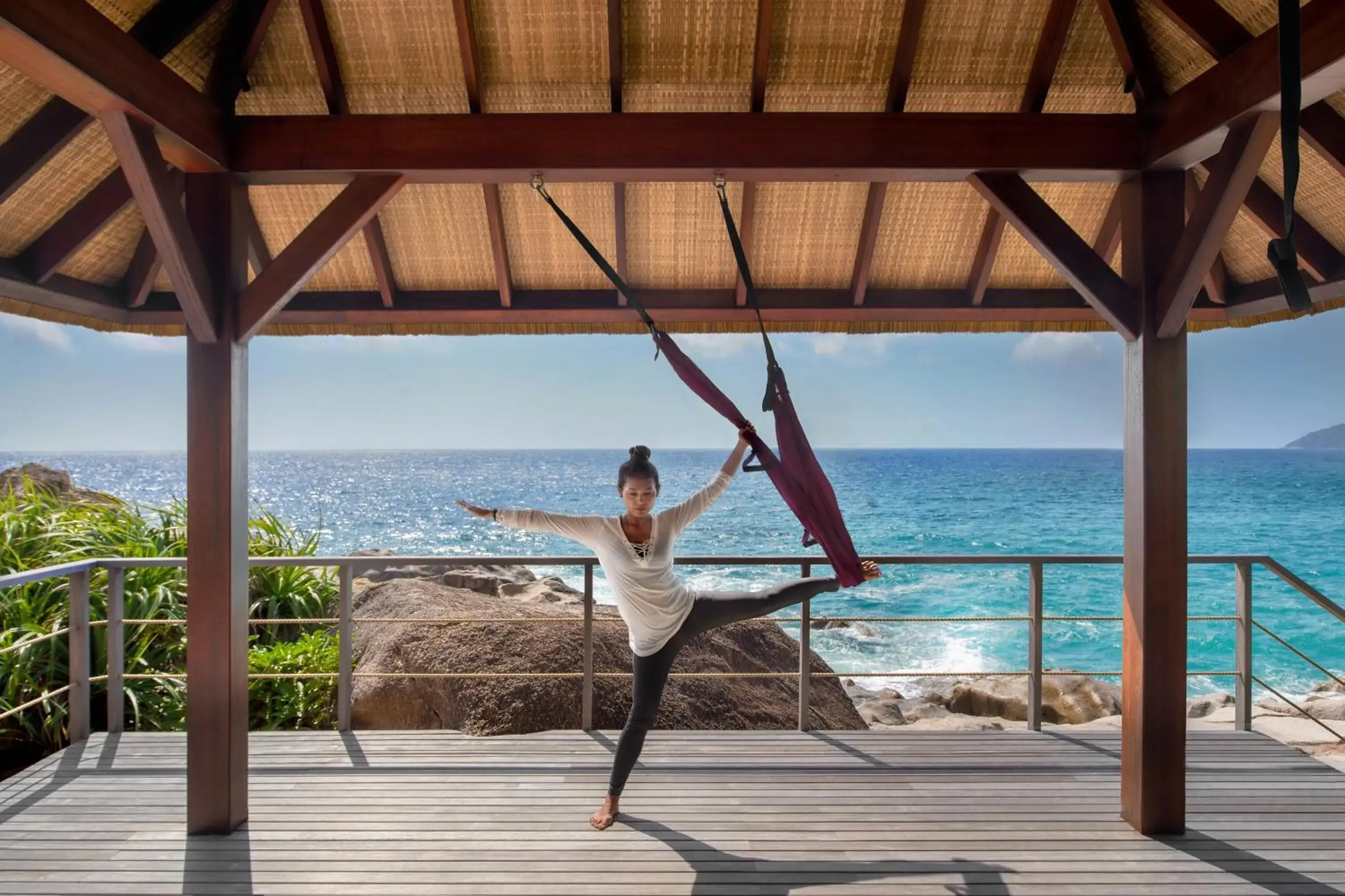 Spa and wellness centre/facilities in Six Senses Zil Pasyon, Seychelles Spa and wellness centre/facilities in Six Senses Zil Pasyon, Seychelles