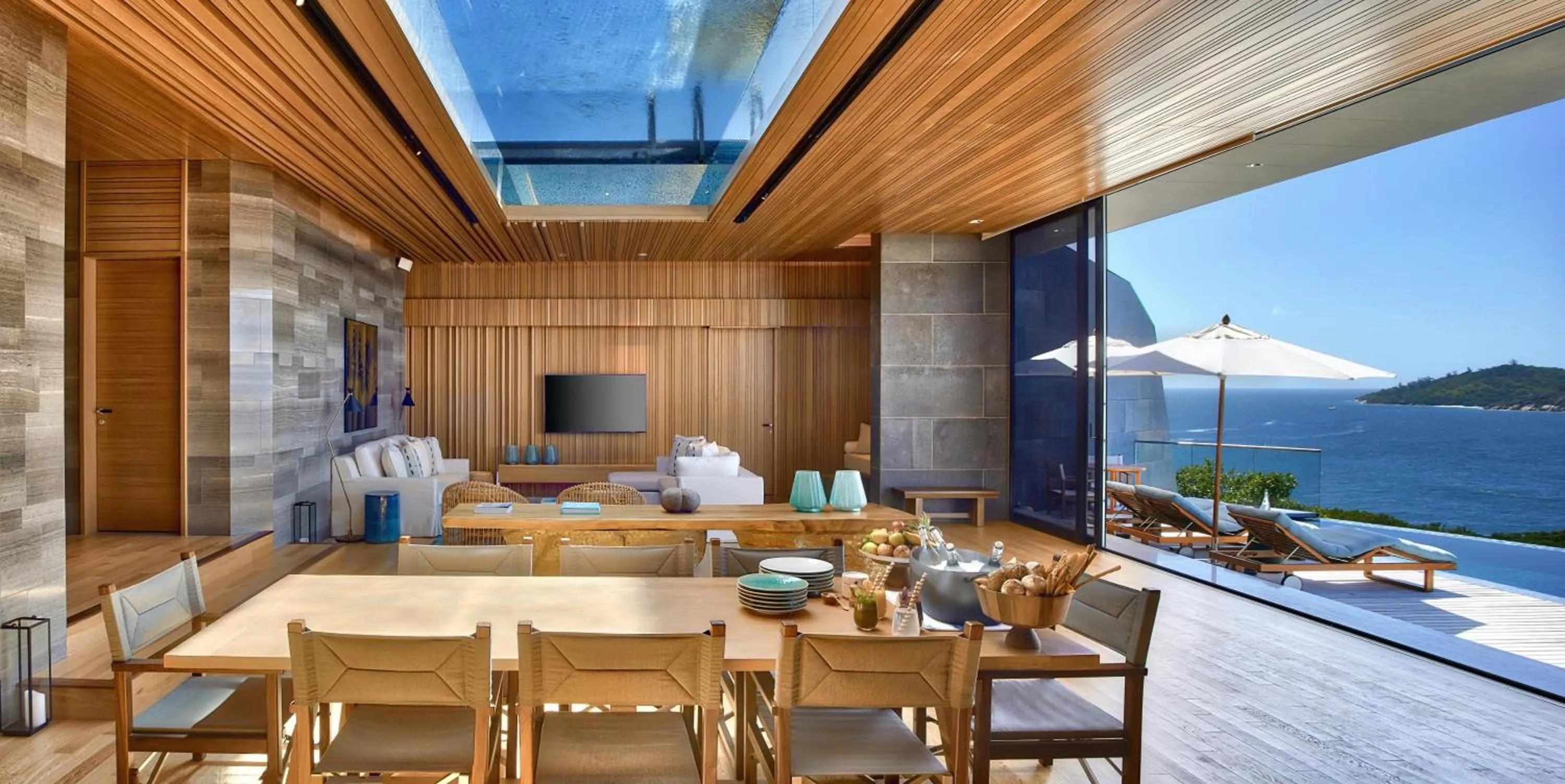 TV and multimedia in Six Senses Zil Pasyon, Seychelles