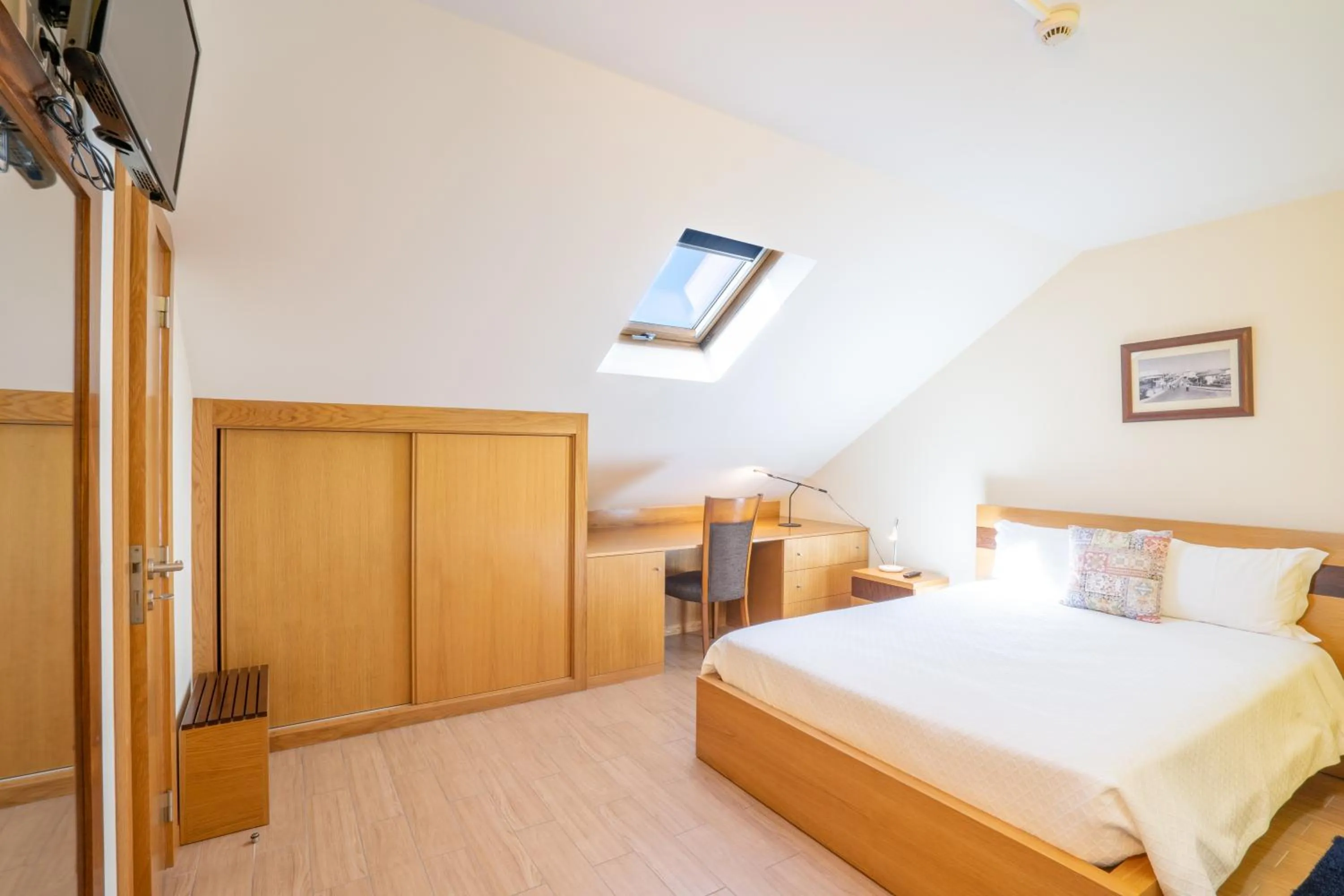 Bedroom, Bed in B&B Pensão Avenida