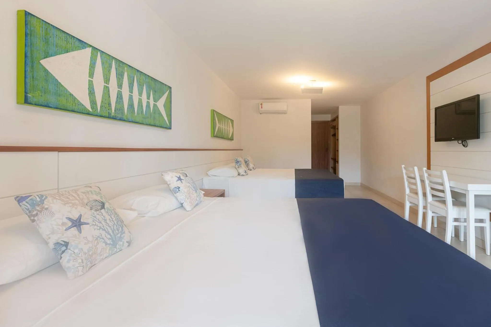 Bed in Corais e Conchas