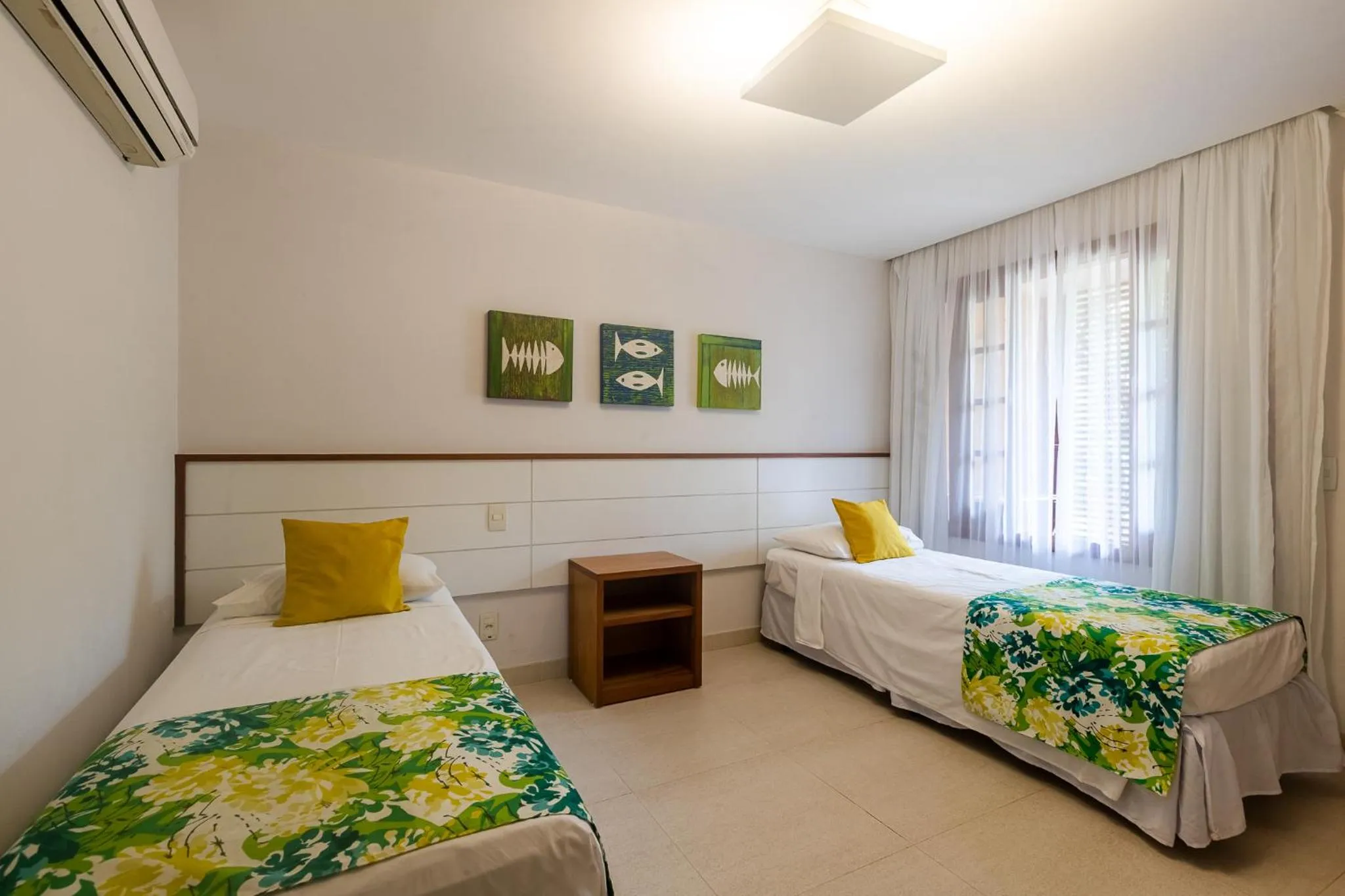 Bed in Corais e Conchas