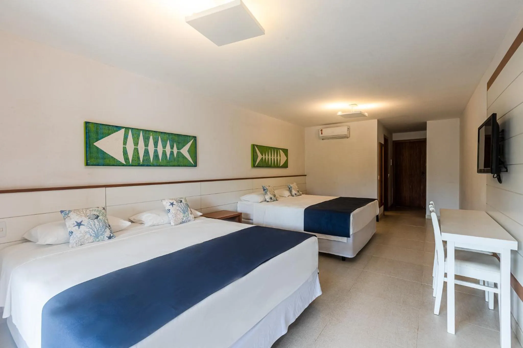 Bed in Corais e Conchas