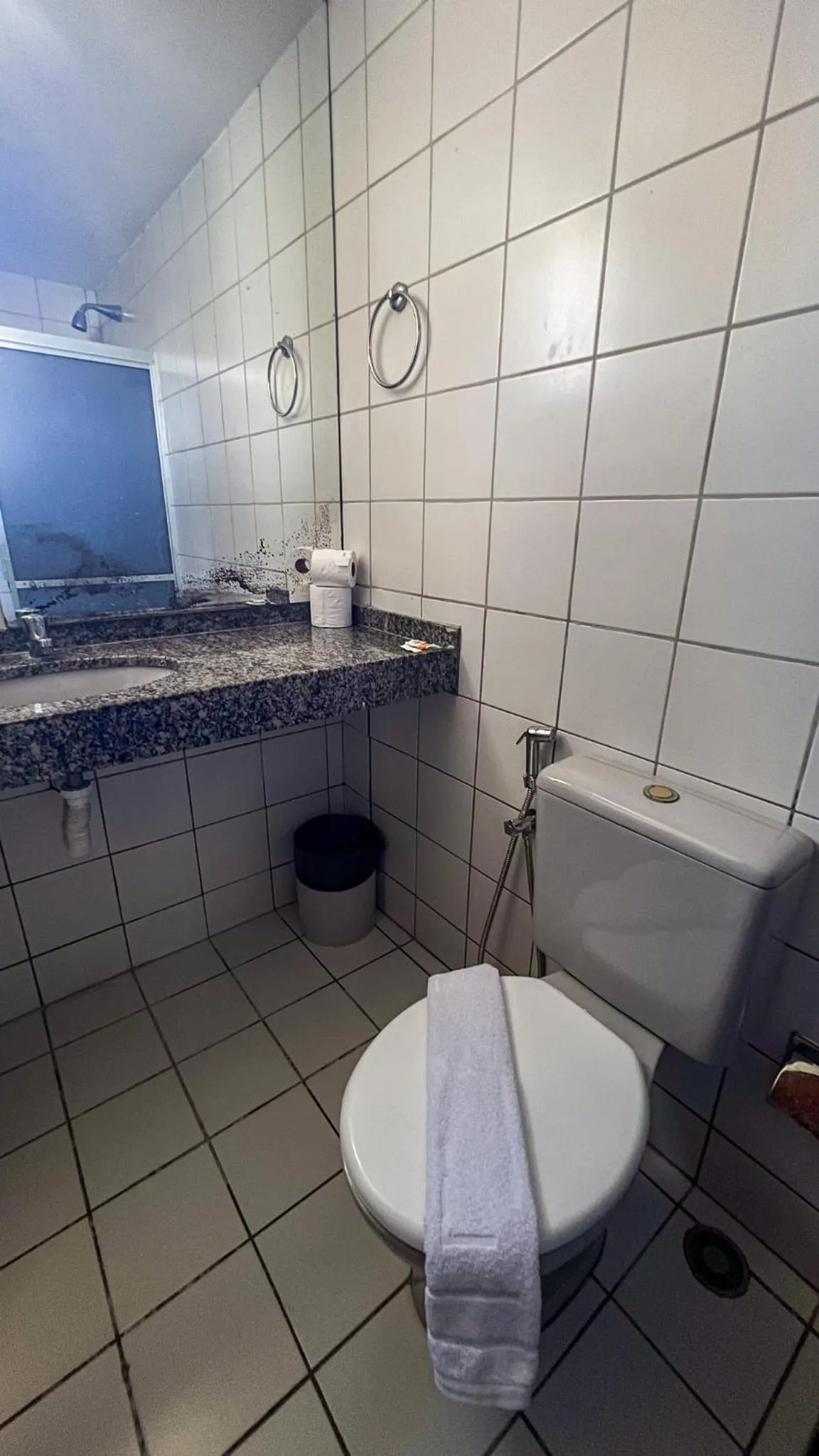 Bathroom in Hotel Boreas