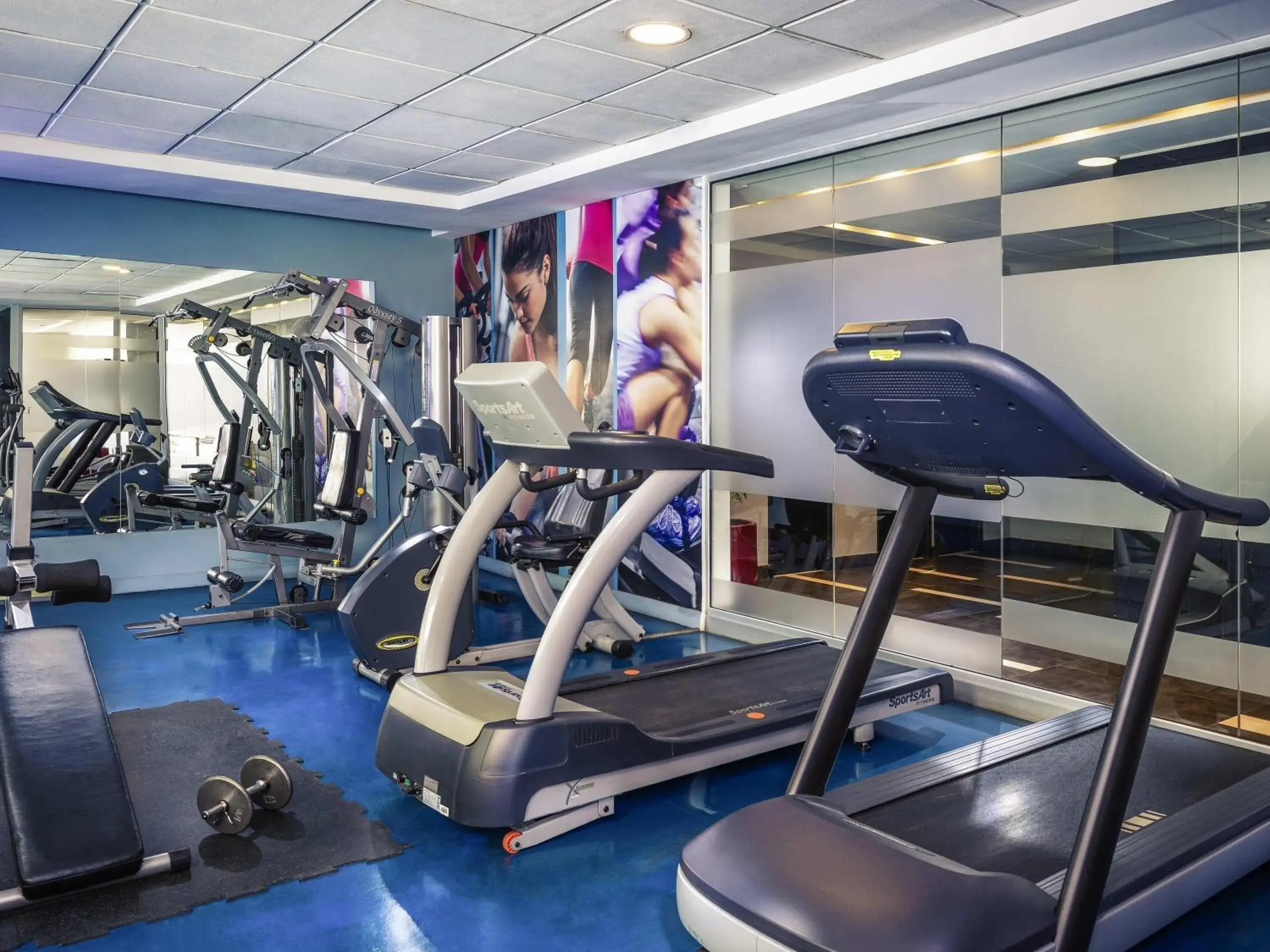 Fitness centre/facilities in Mercure Santiago Centro Fitness centre/facilities in Mercure Santiago Centro