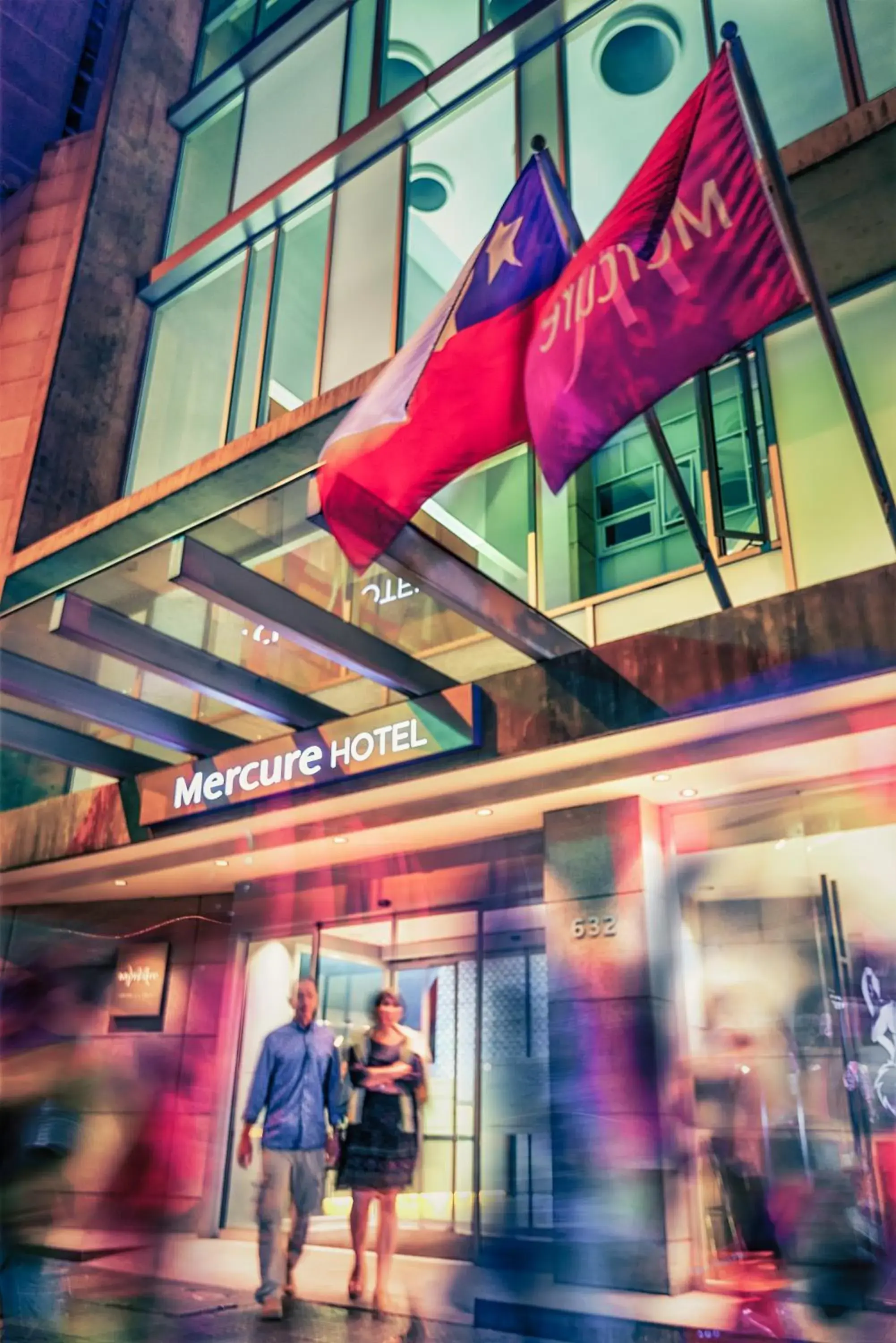 Facade/entrance in Mercure Santiago Centro Facade/entrance in Mercure Santiago Centro
