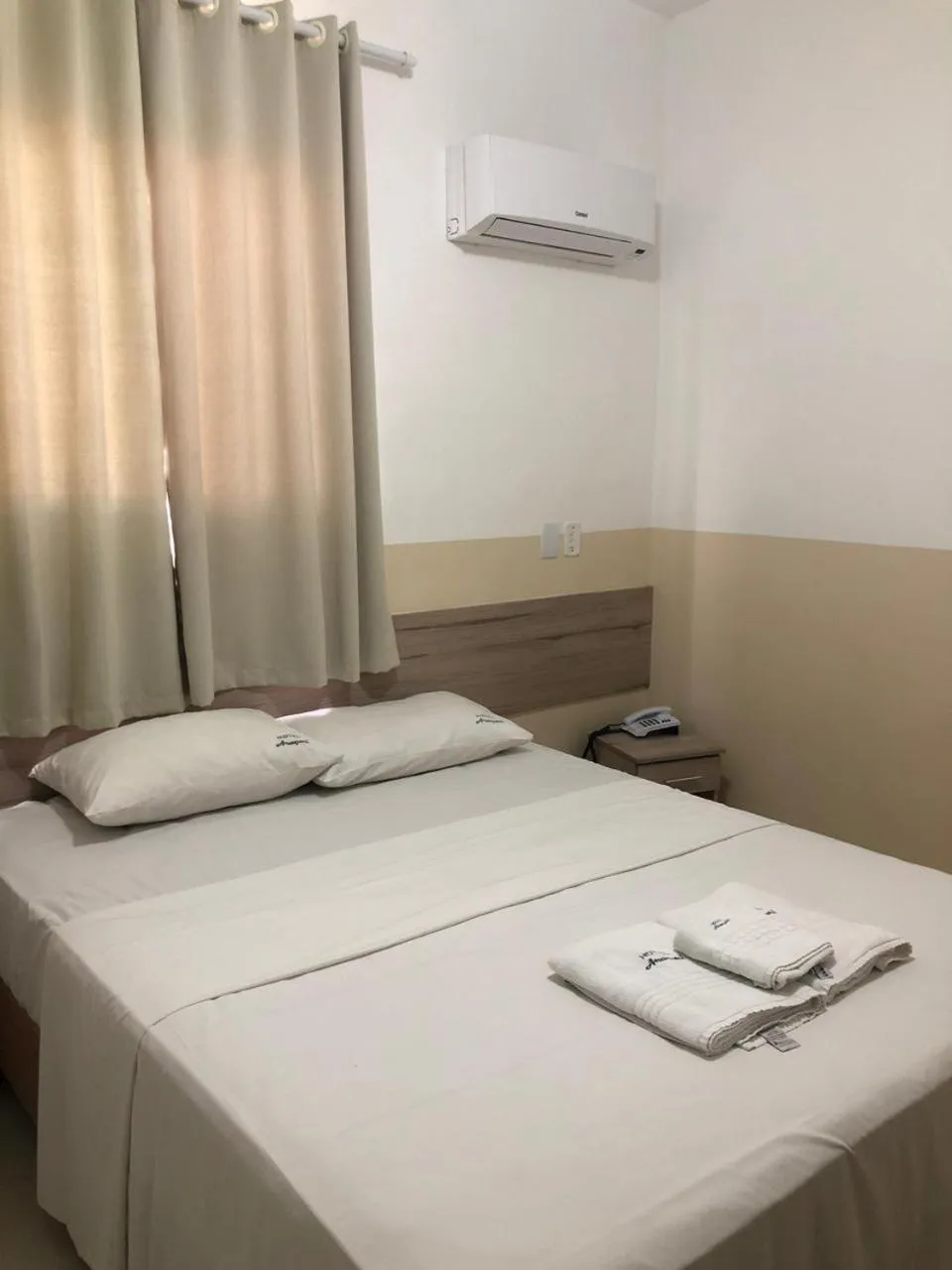 Bed in Hotel Araçari